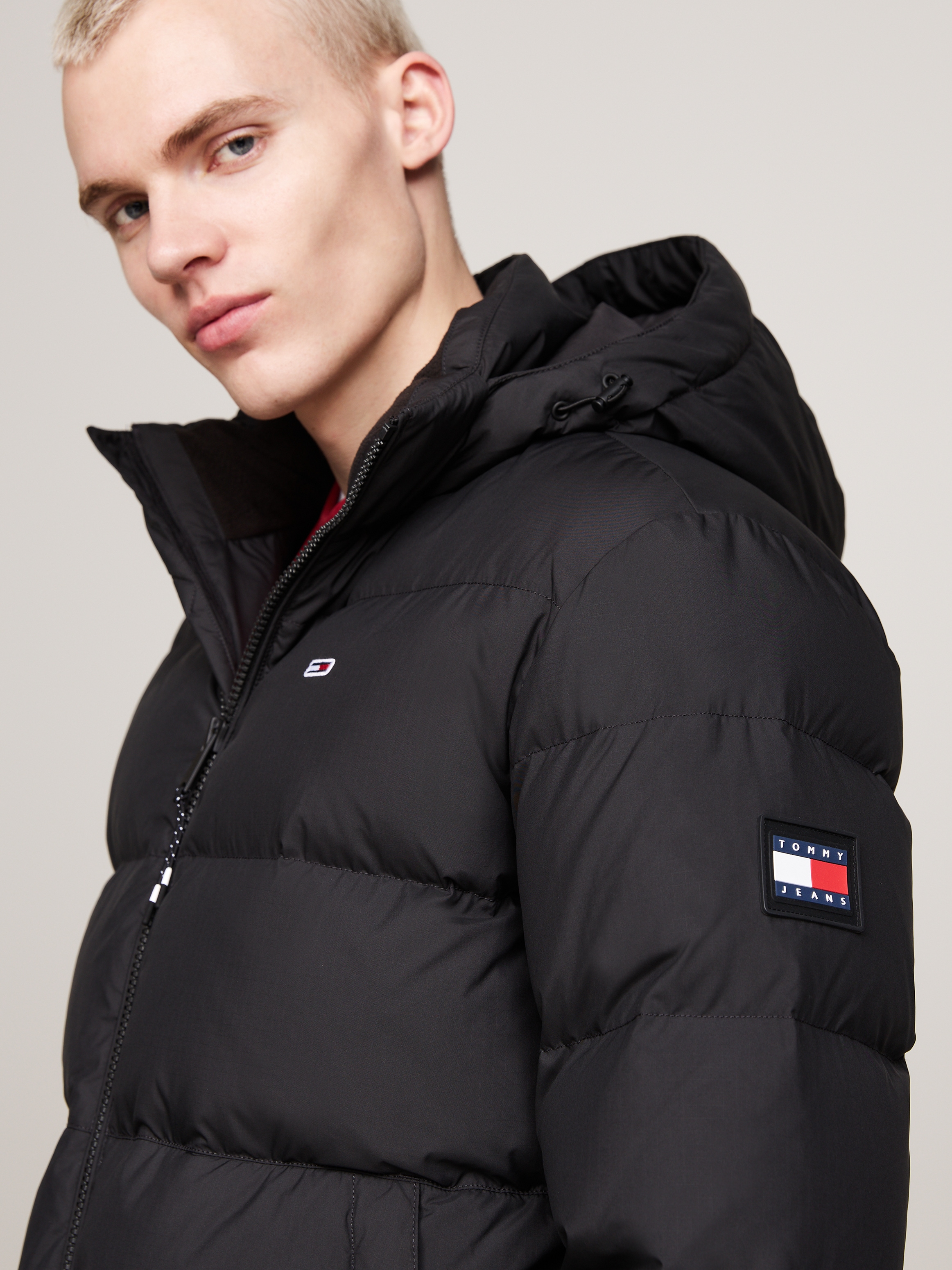 Tommy Jeans Plus Steppjacke »TJM ESSENTIAL DOWN JACKET EXT«, mit Kapuze, Große Größen