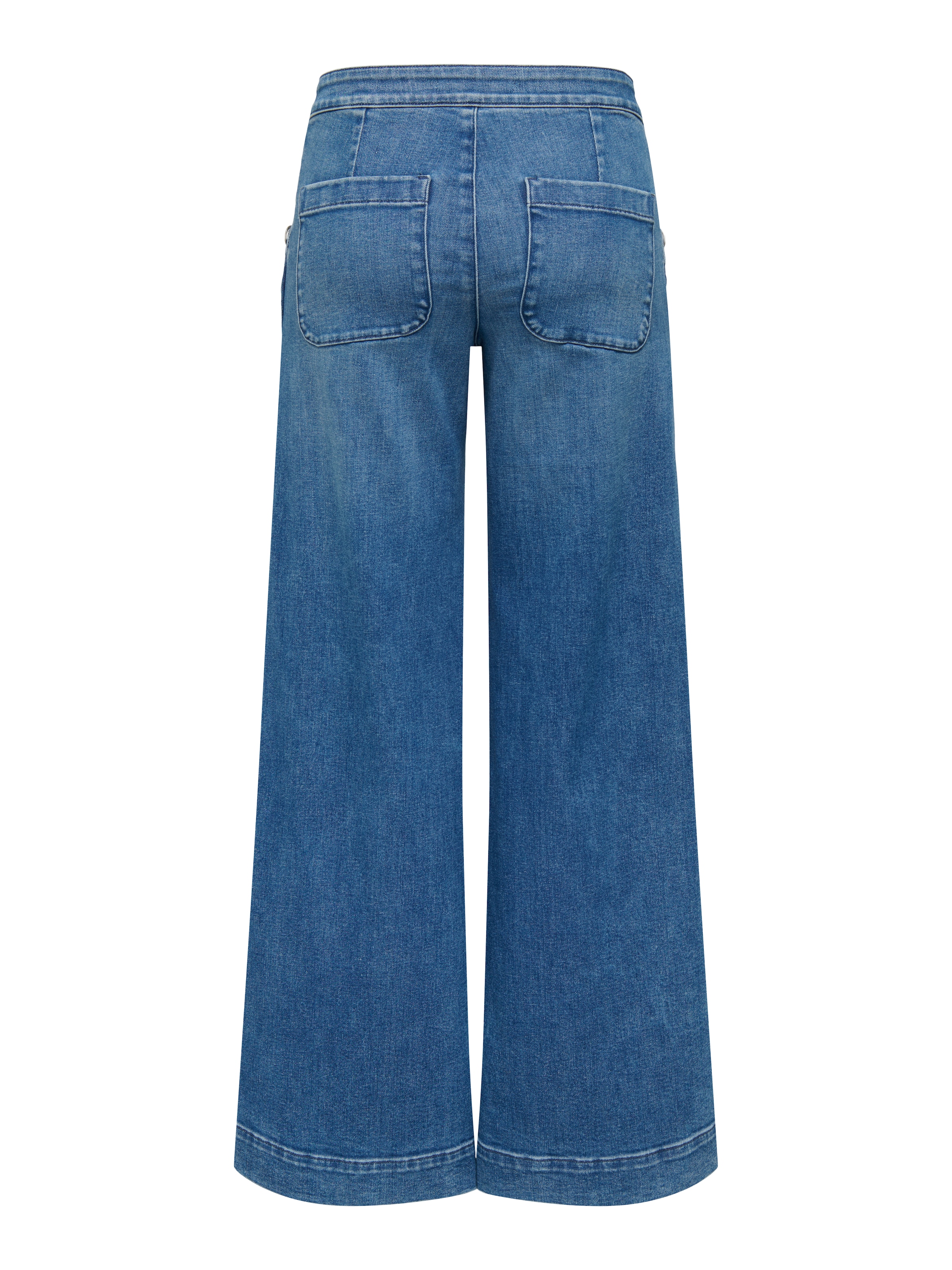 ONLY High-waist-Jeans »ONLMADISON HW BUTTON WIDE DNM GEN769NOOS«