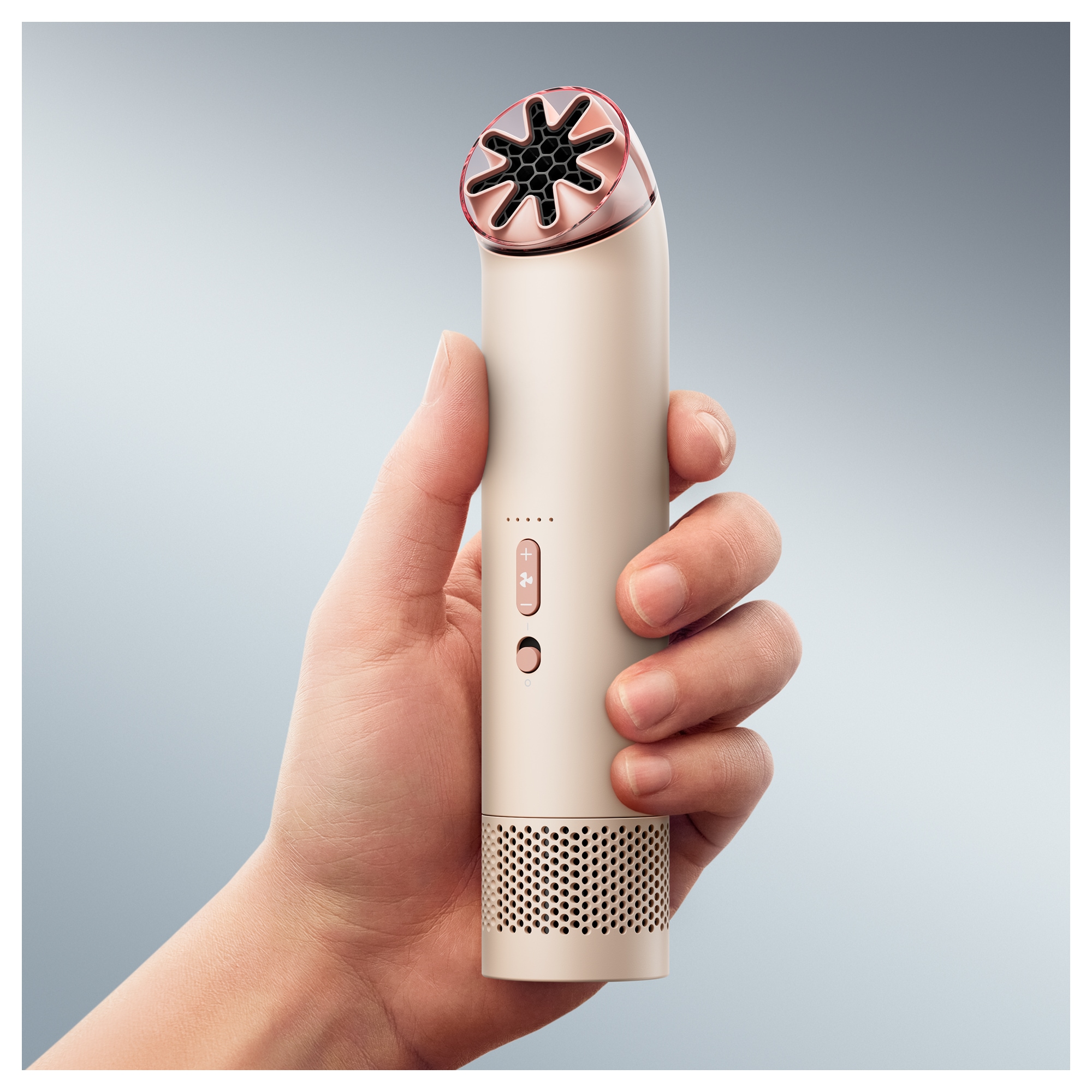 DYSON Handventilator »HushJet Mini Cool« 360° drehbare bladeless Düse, leise, mobil, 5 Luftstufen, Boost-Modus