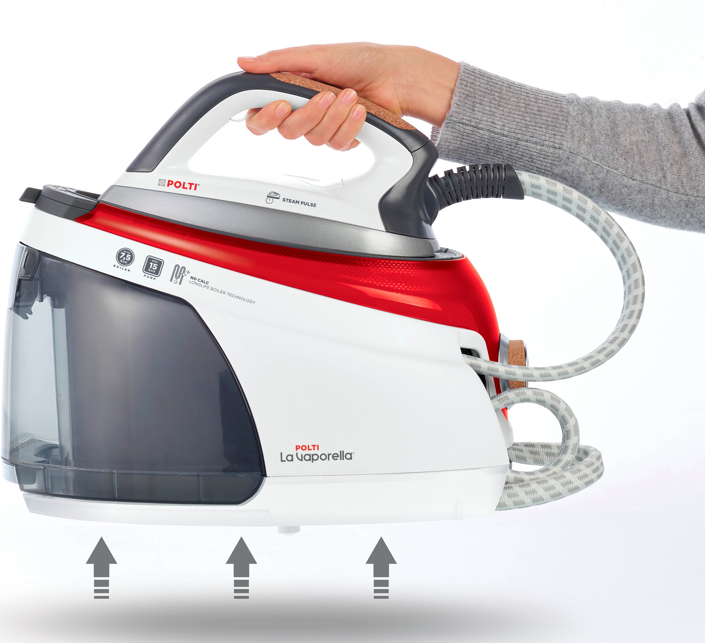 Polti Dampfbügelstation "LA VAPORELLA XM84C" 1.500 ml Wassertank günstig online kaufen