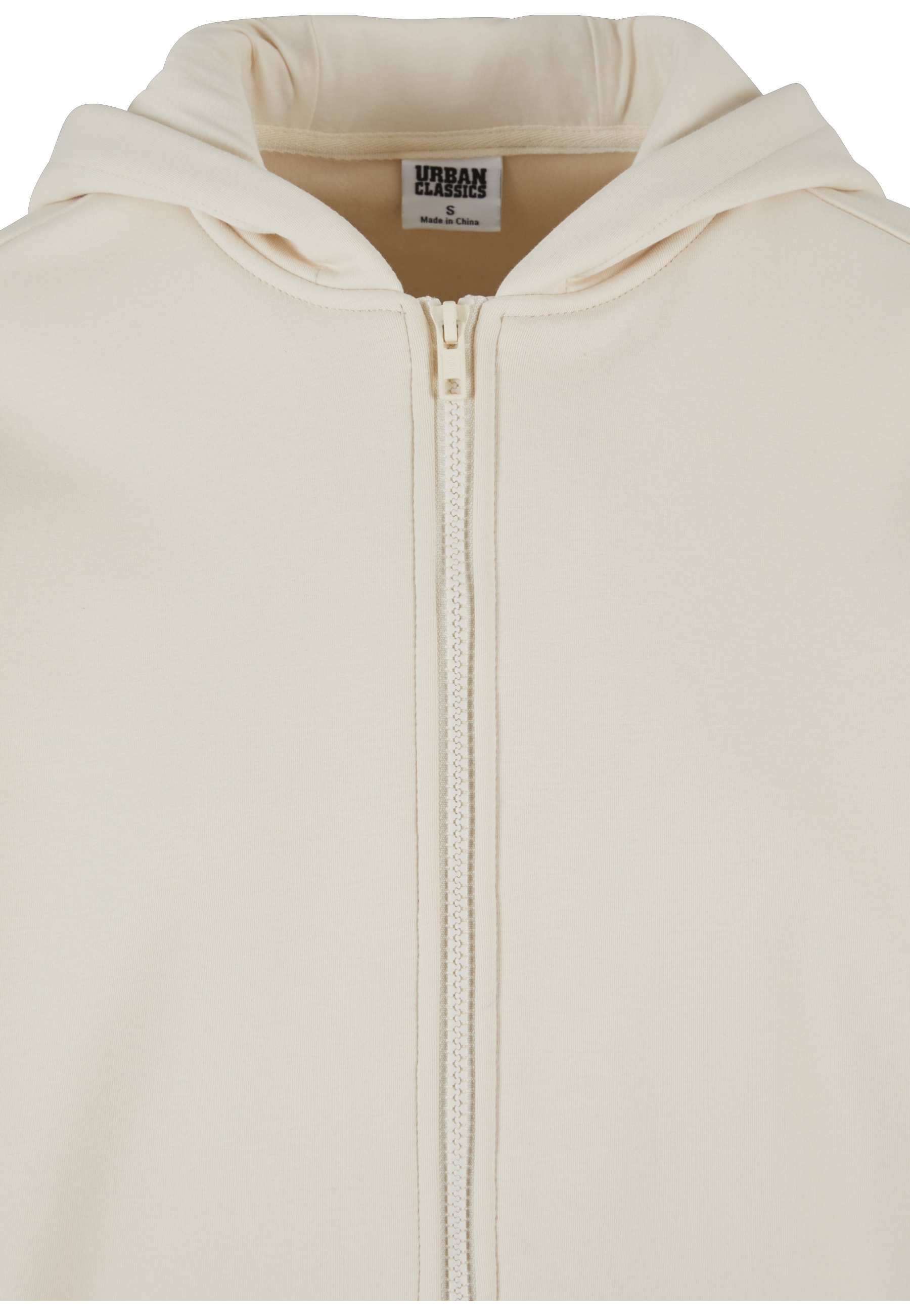URBAN CLASSICS Kapuzenpullover »Urban Classics Damen Ladies Cozy Oversized Zip Hoody«