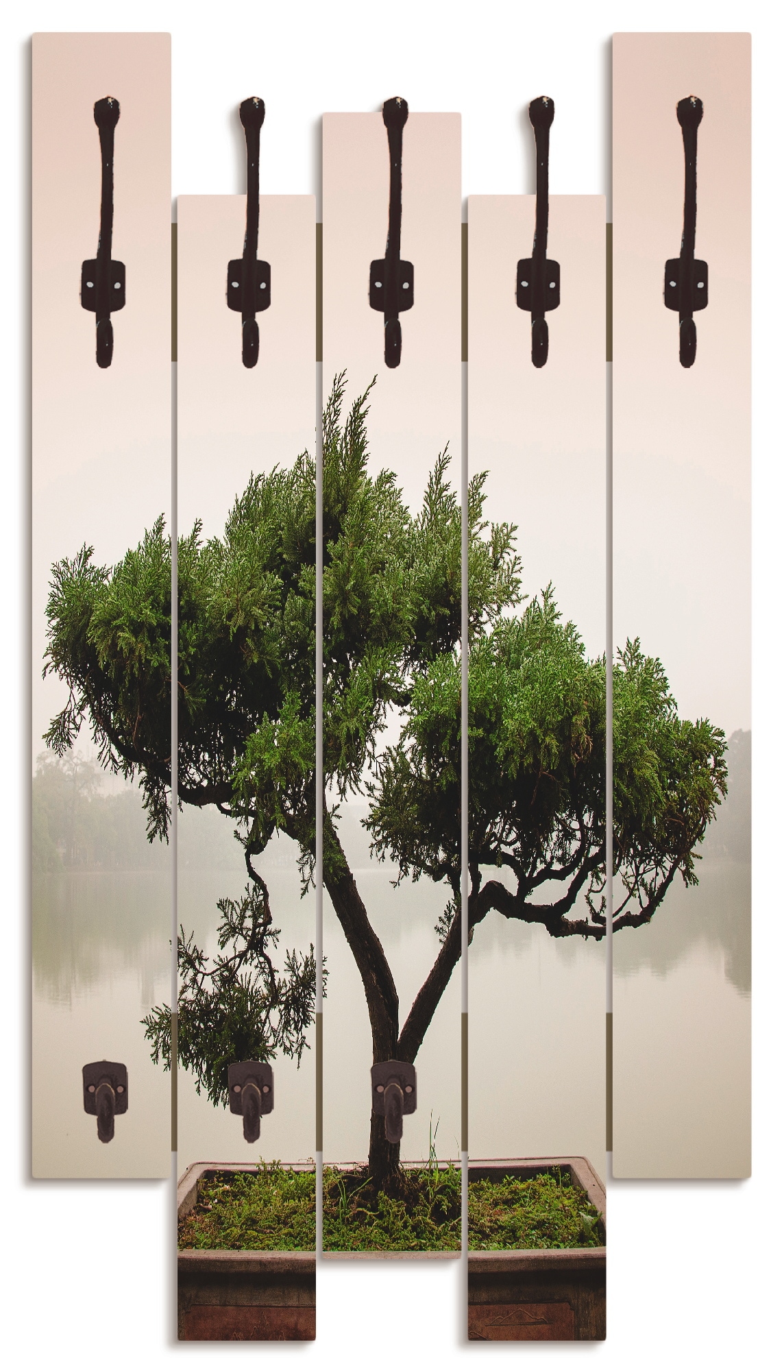 Artland Garderobenleiste »Chinesischer Bonsaibaum«, teilmontiert