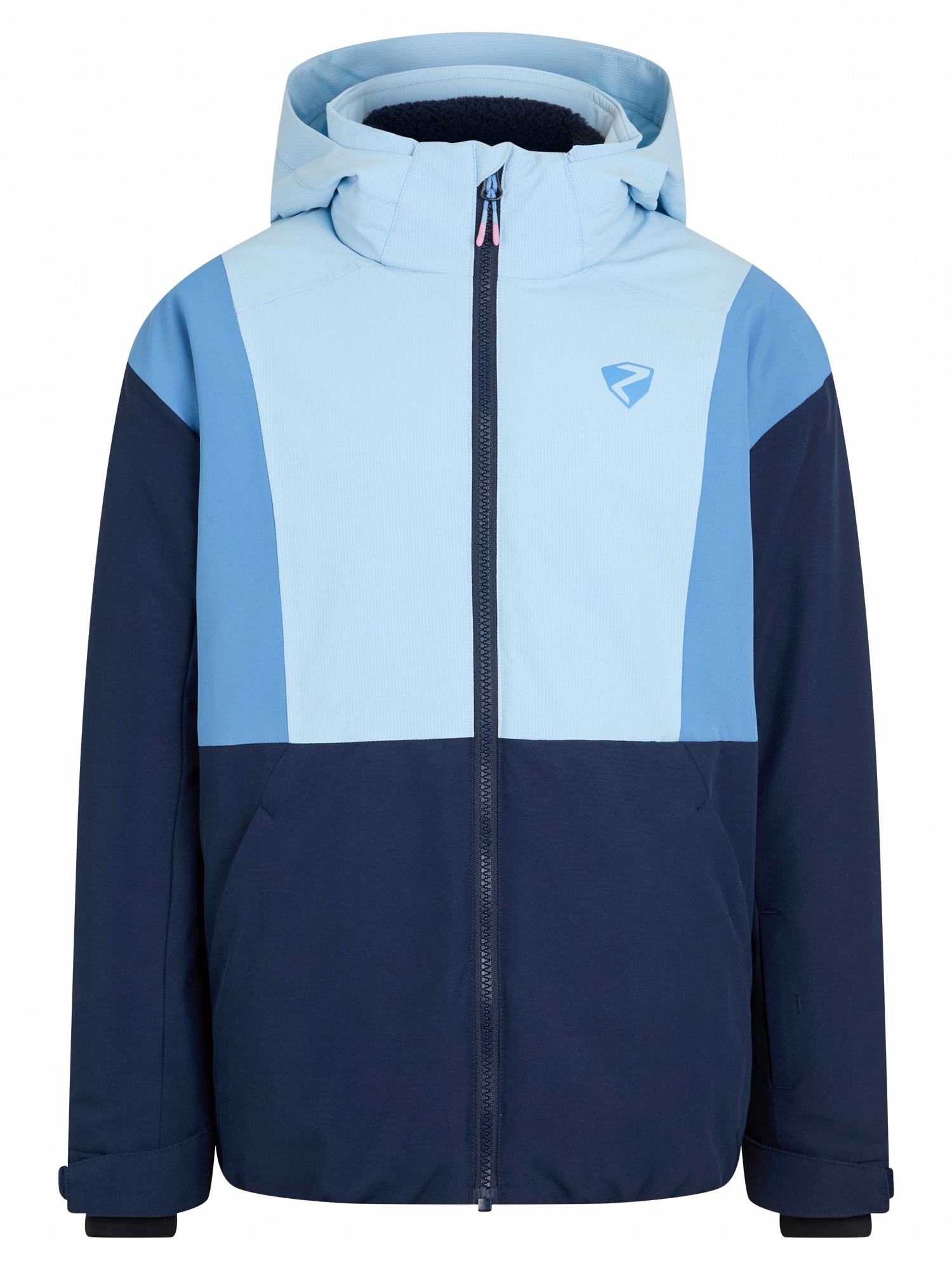 Ziener Skijacke "ABBE-Z AQUASHIELD JUNIOR" wasser- u. winddicht, atmungsaktiv, warm, reflektierende Elemente