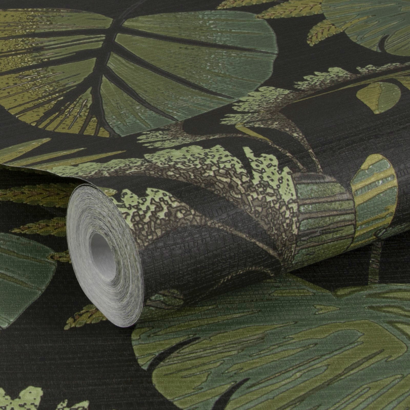 WOW Vliestapete »Botanische Nacht«, FSC® zertifiziert, mit lebhaftem Druck, 10 Meter Länge