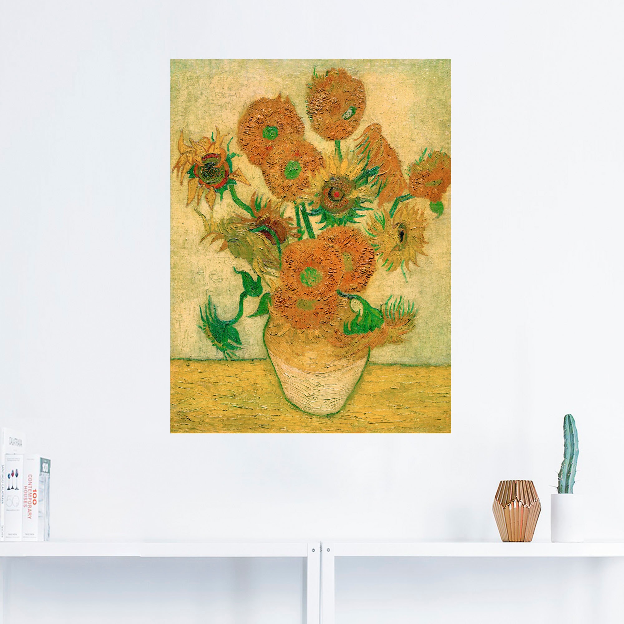 St.), »Sonnenblumen«, versch. Wandaufkleber Blumen, Poster als Leinwandbild, oder (1 bestellen Wandbild Größen in | Artland BAUR
