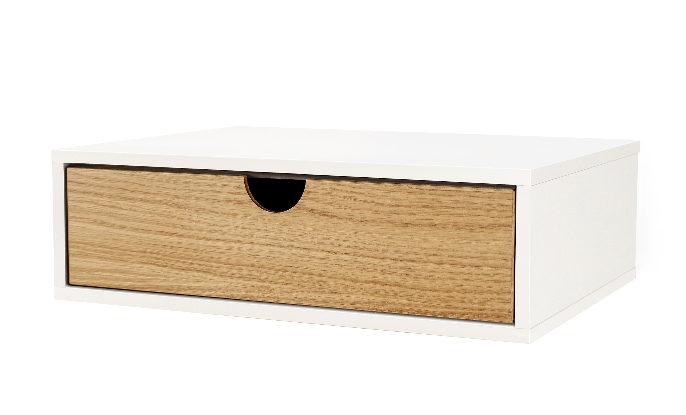 Woodman Nachttisch "Farsta, Beistelltisch, Ablage mit Schublade" Holzfurnie günstig online kaufen