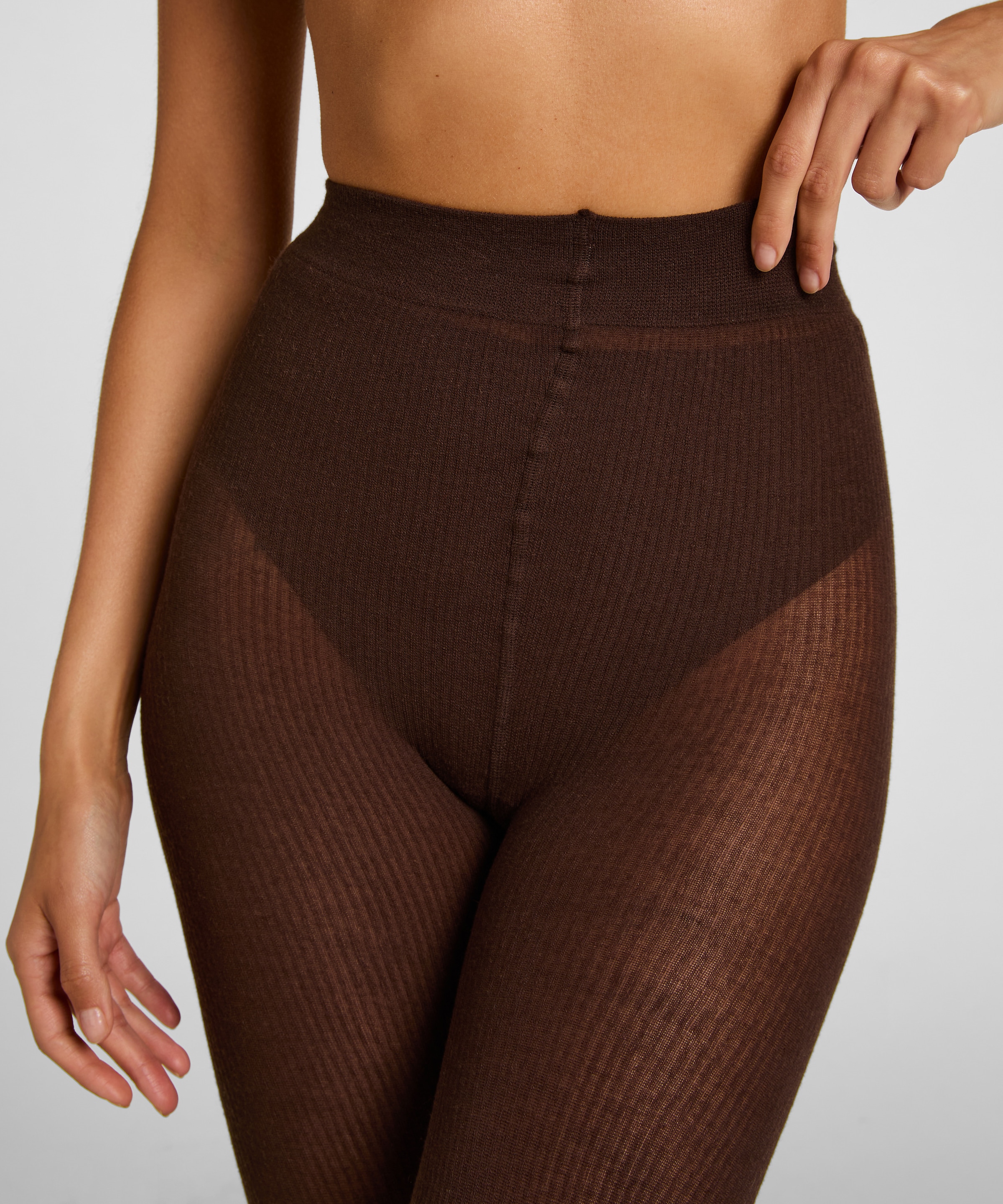 Hunkemöller Strumpfhose »Gerippte Strickstrumpfhose Kaschmir-Mix«
