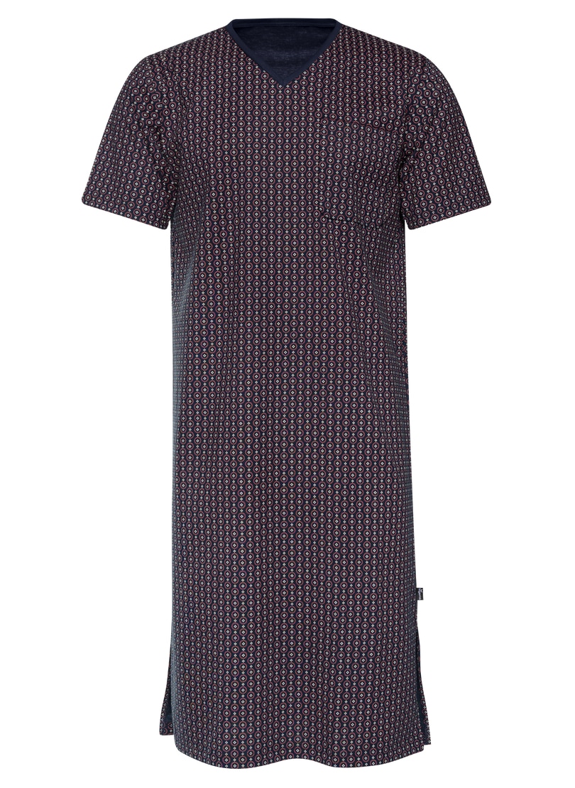 Trigema Pyjama »TRIGEMA Nachthemd mit Allover-Vintage-Print«, (1 tlg.)