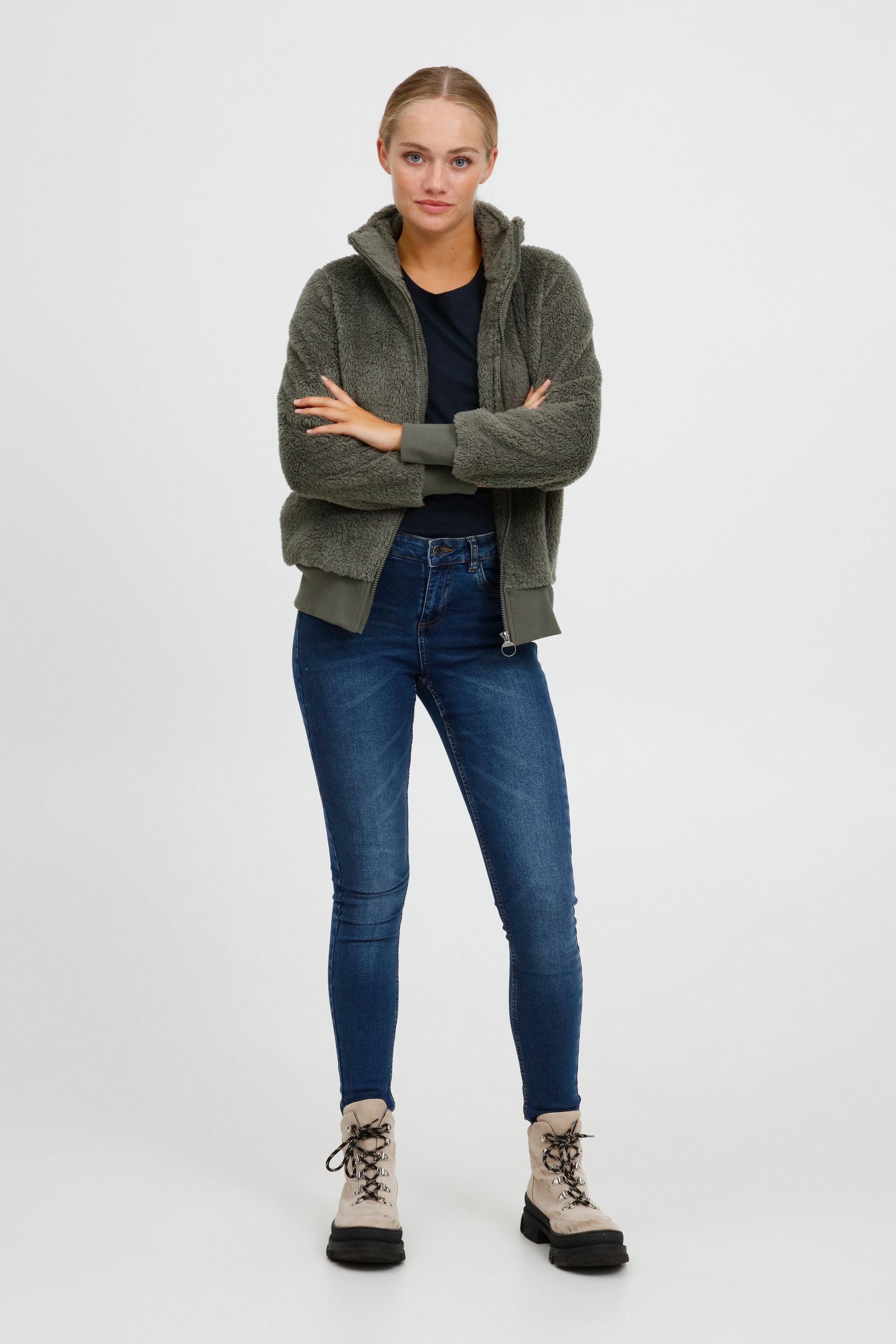 OXMO Sweatjacke "Bomberjacke OXAnneka" günstig online kaufen