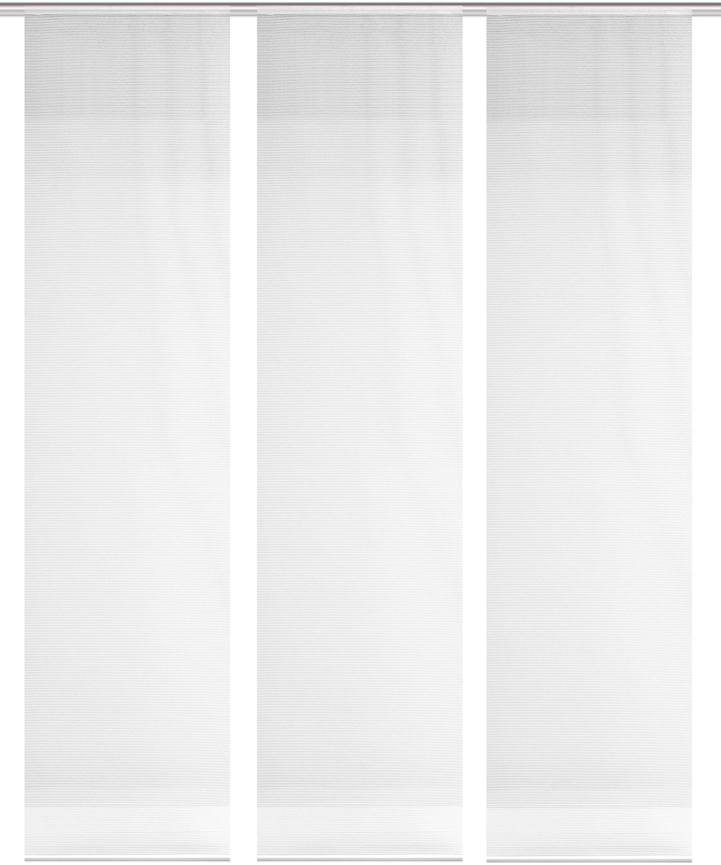 Vision S Schiebegardine »3ER SET ROM«, (3 St.), HxB: 260x60, Schiebevorhang 3er Set Uni