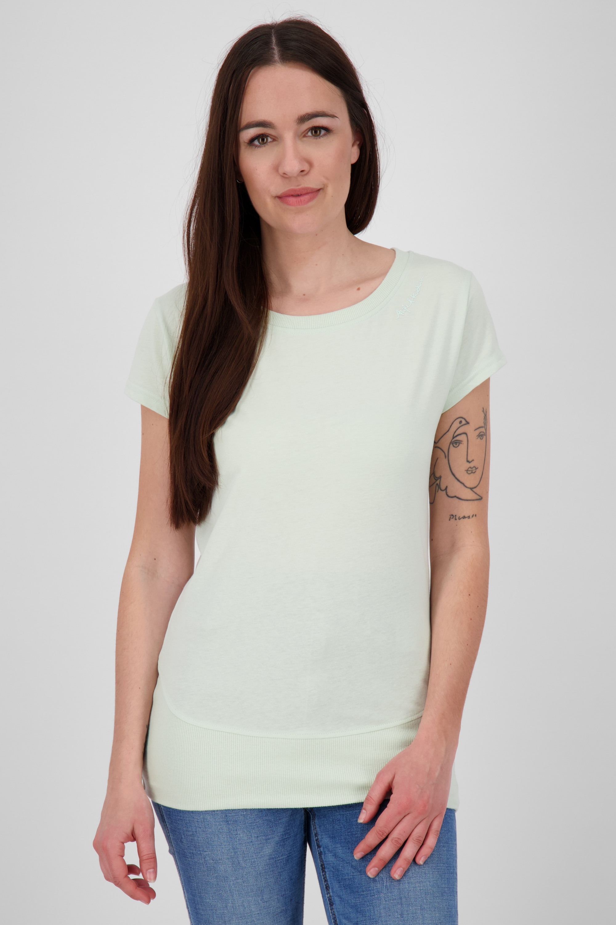 Alife & Kickin Rundhalsshirt »KikoAK A online Damen« | kaufen Shirt BAUR