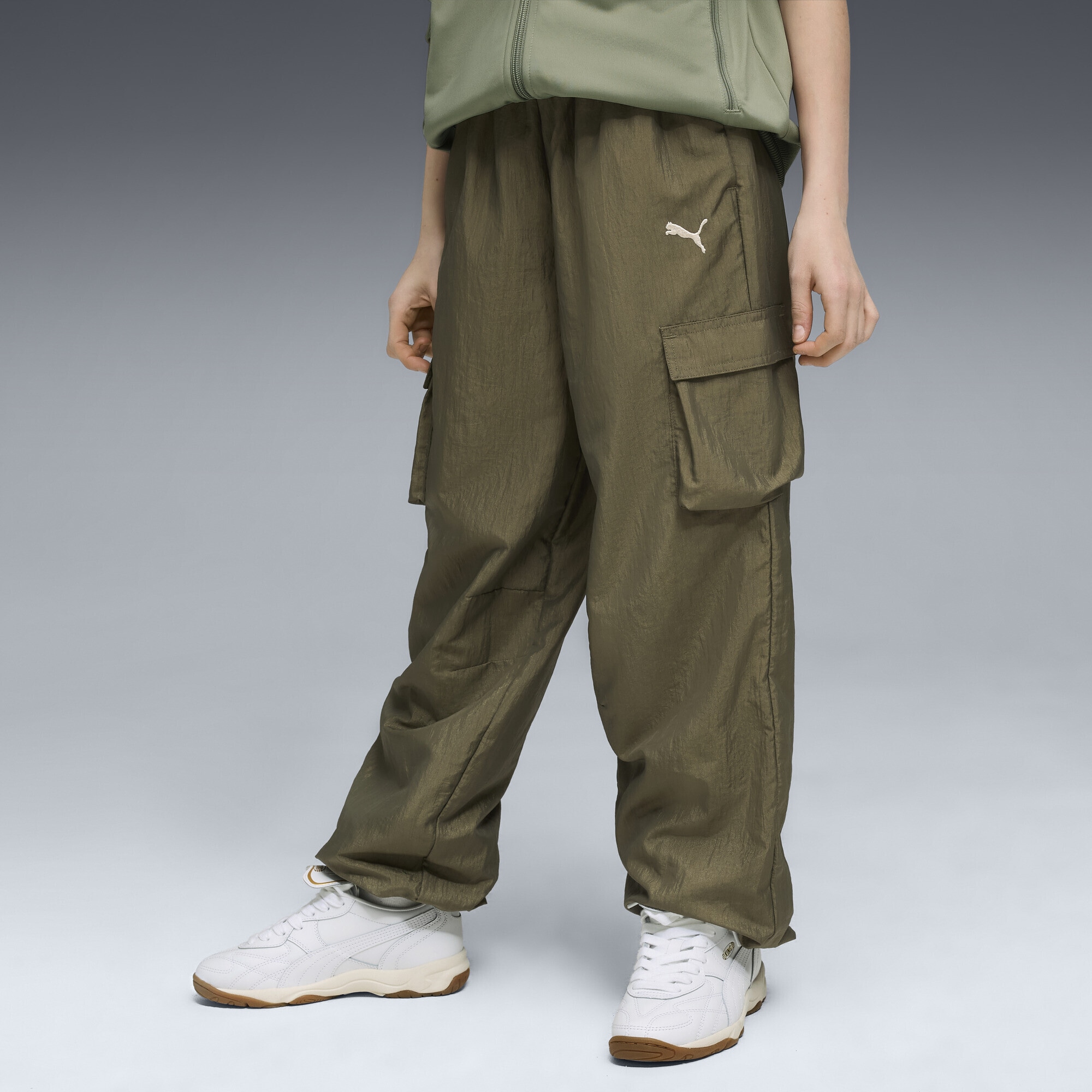 PUMA Sporthose »Bowtique Gewebte Cargohose Mädchen«
