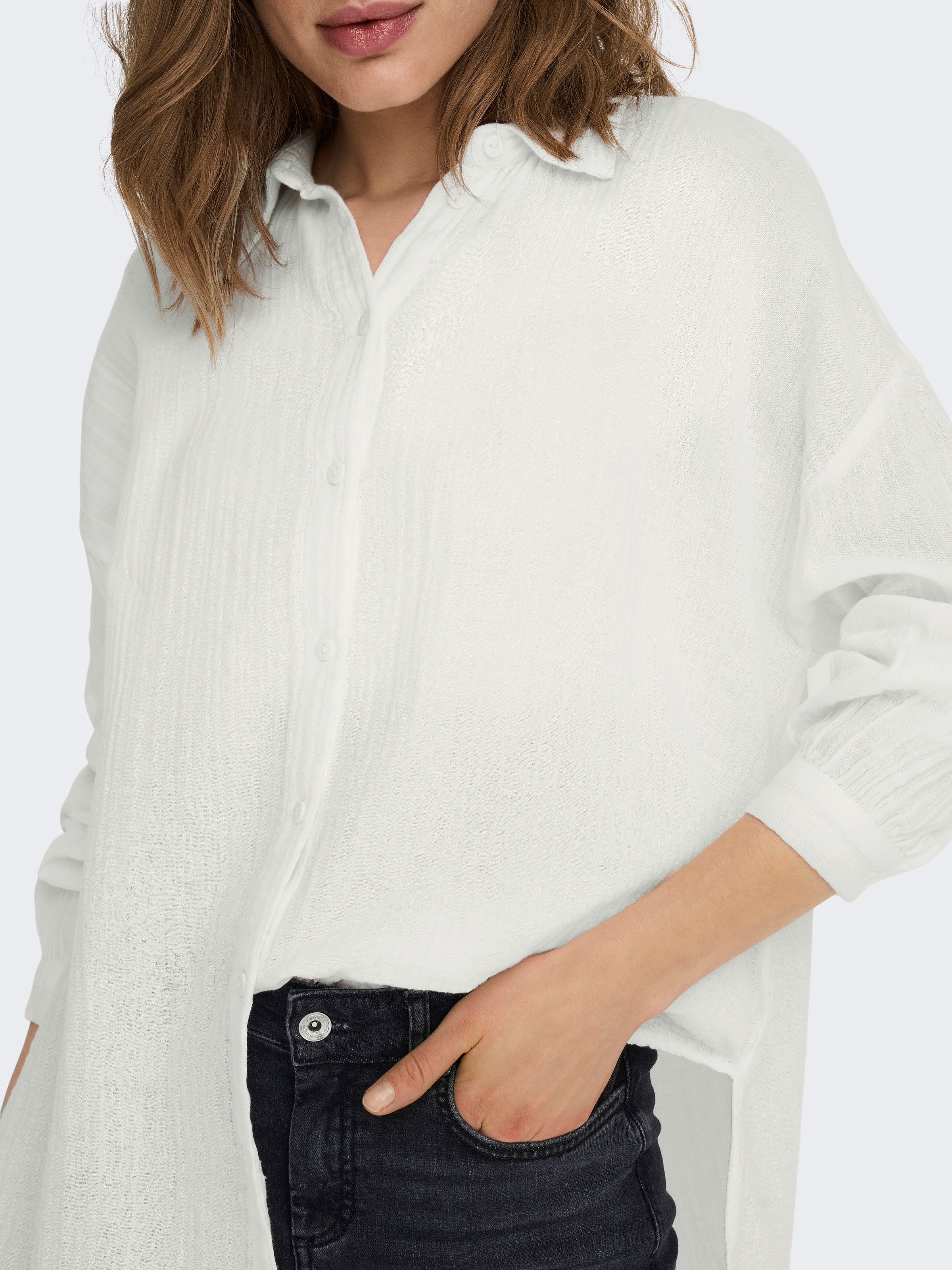 Thumbnail - ONLY Longbluse "ONLTHYRA OVERSIZED SHIRT NOOS WVN"