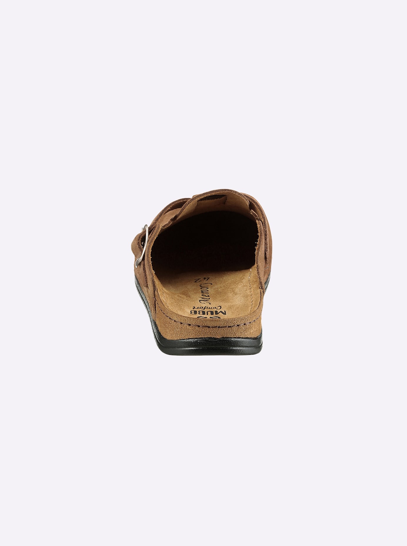 MUBB Clog Men's Leather Clogs Cognac Size 40 2