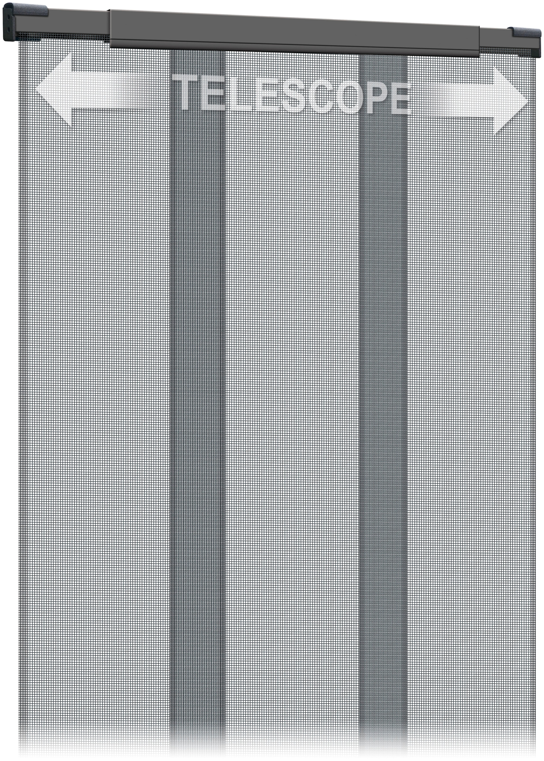 SCHELLENBERG Insektenschutz-Vorhang »Fliegengitter Vorhang Balkontür«, Fliegengitter aus Fiberglas, 70-95 x 220 cm, anthrazit, 50653
