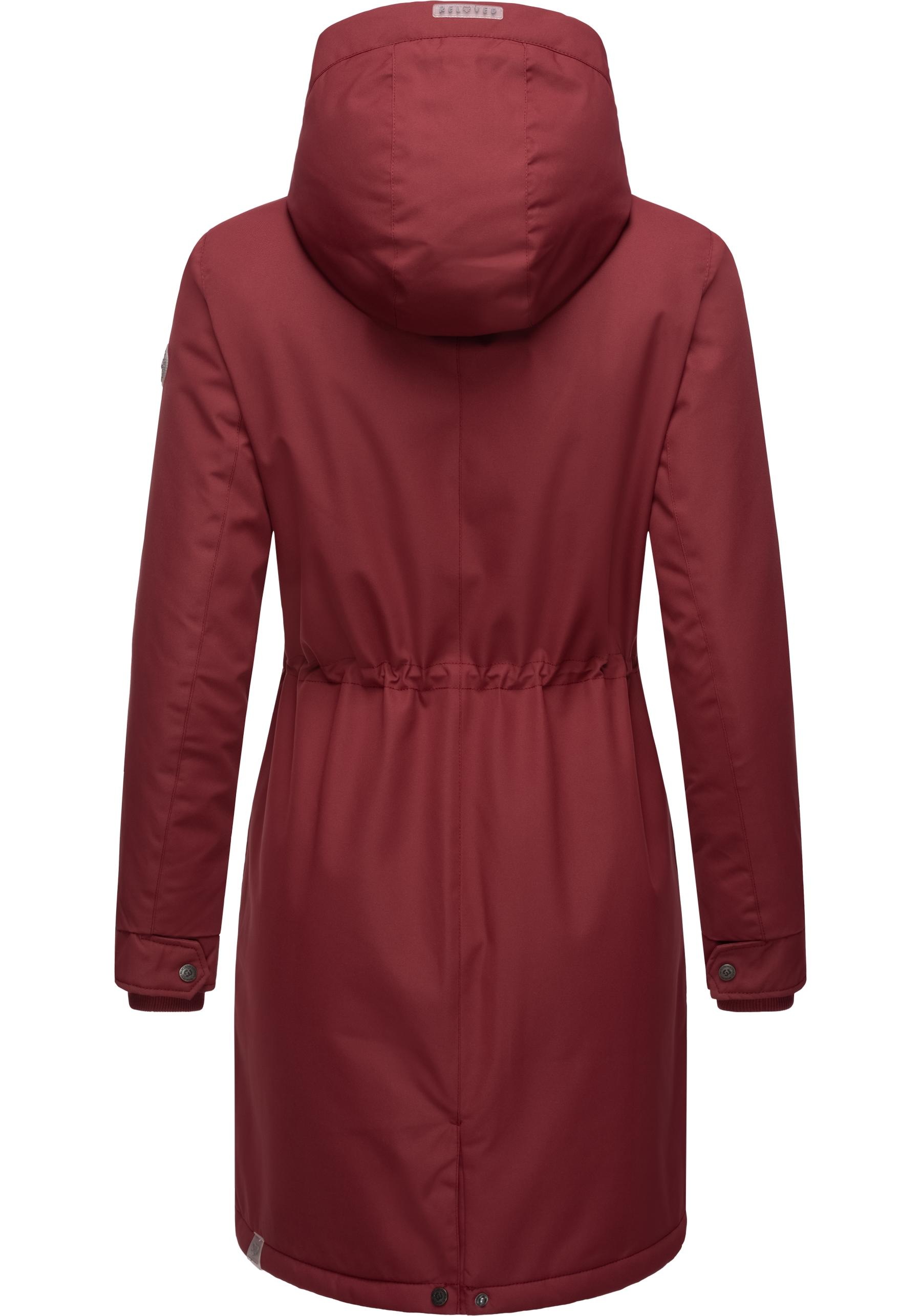 Ragwear Wintermantel »Reloved Remake II Intl.«, Winterparka aus recycelten Materialien