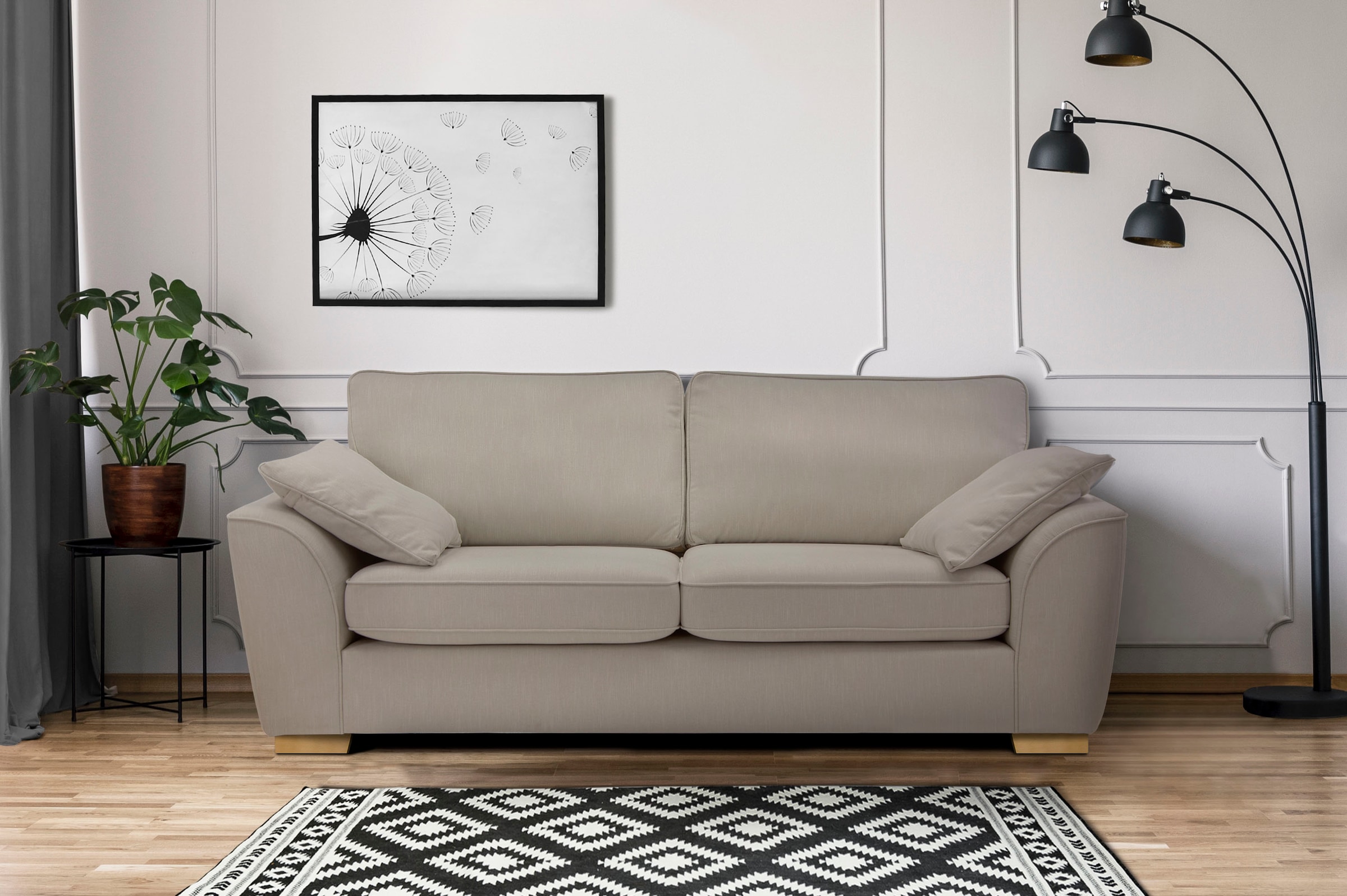 Home affaire 3-Sitzer »Savoy« gemütliches sofa su v...