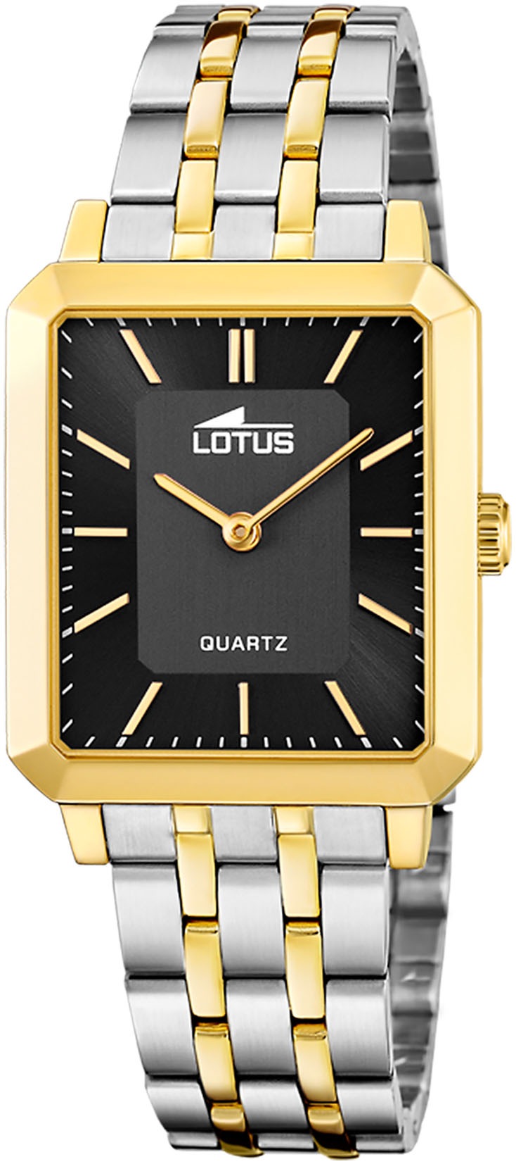 Lotus Quarzuhr »Square« Armbanduhr Damenuhr ...