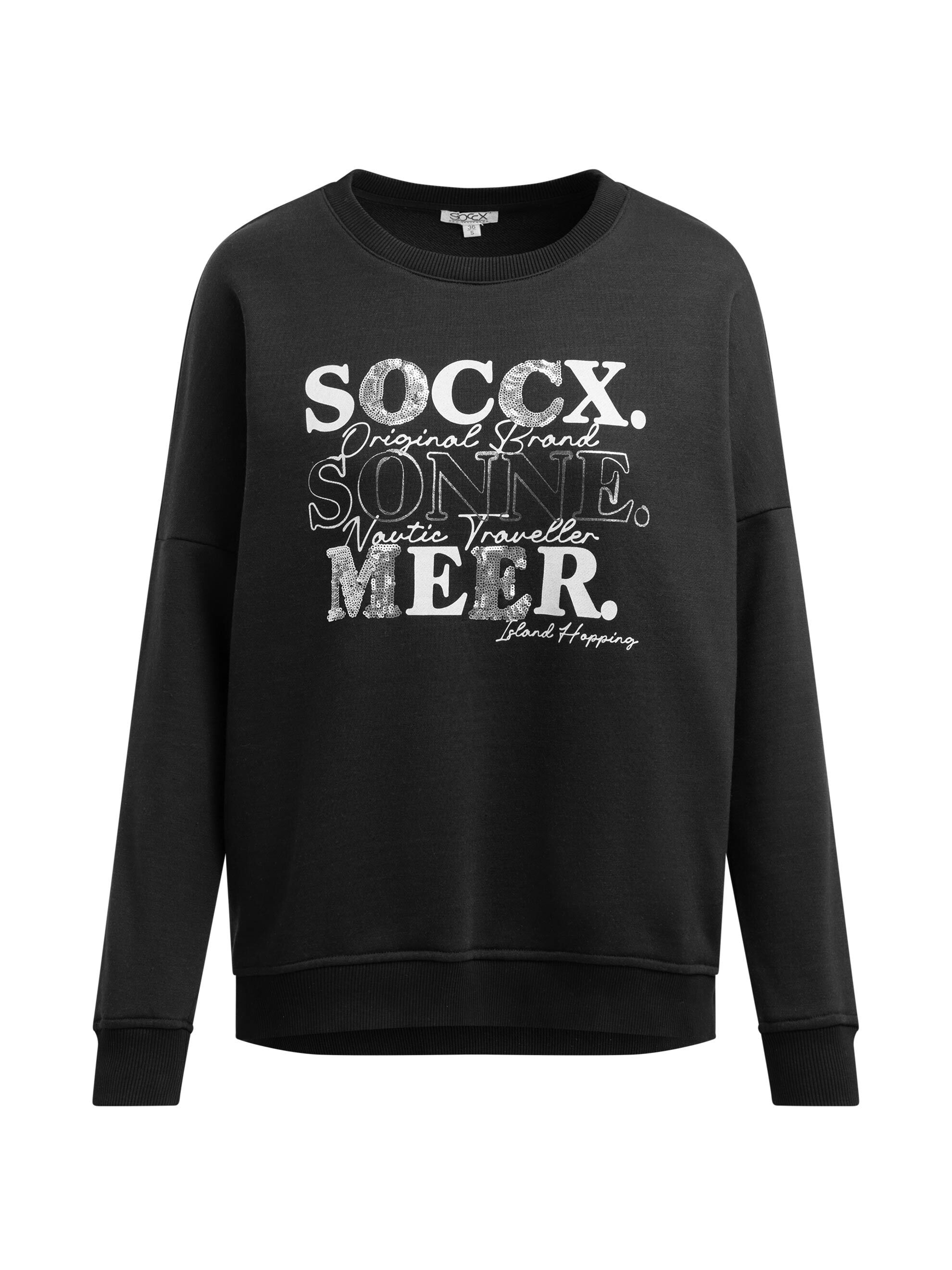 SOCCX Sweater , mit Pailletten
