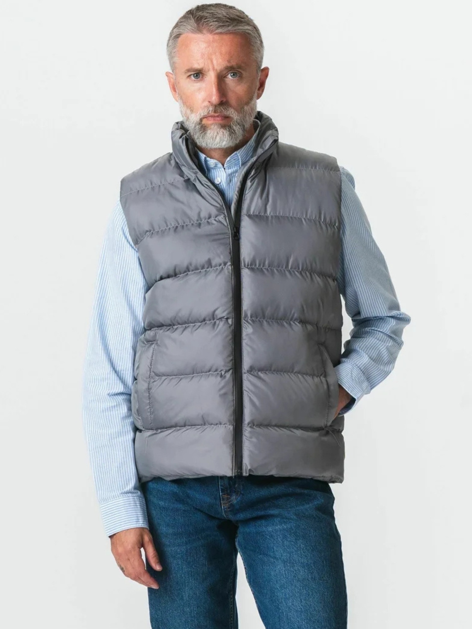 TeeShoppen Kurzweste "TEESHOPPEN Vest Puffer Vest"