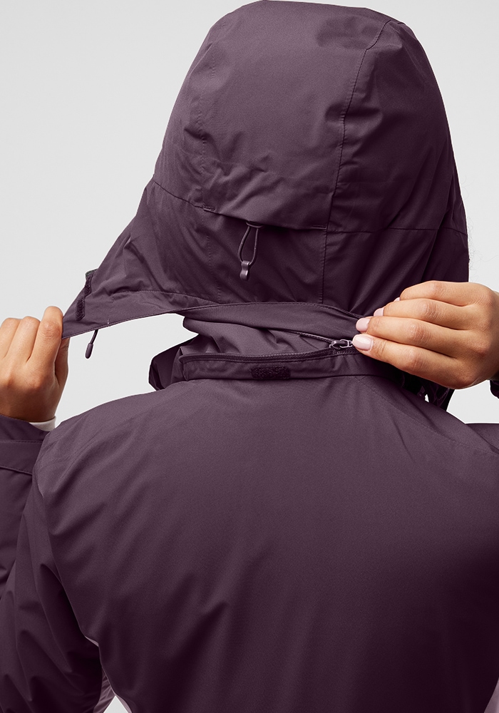 Jack Wolfskin 3-in-1-Funktionsjacke »HUNBERG 3IN1 JKT W«, mit Kapuze