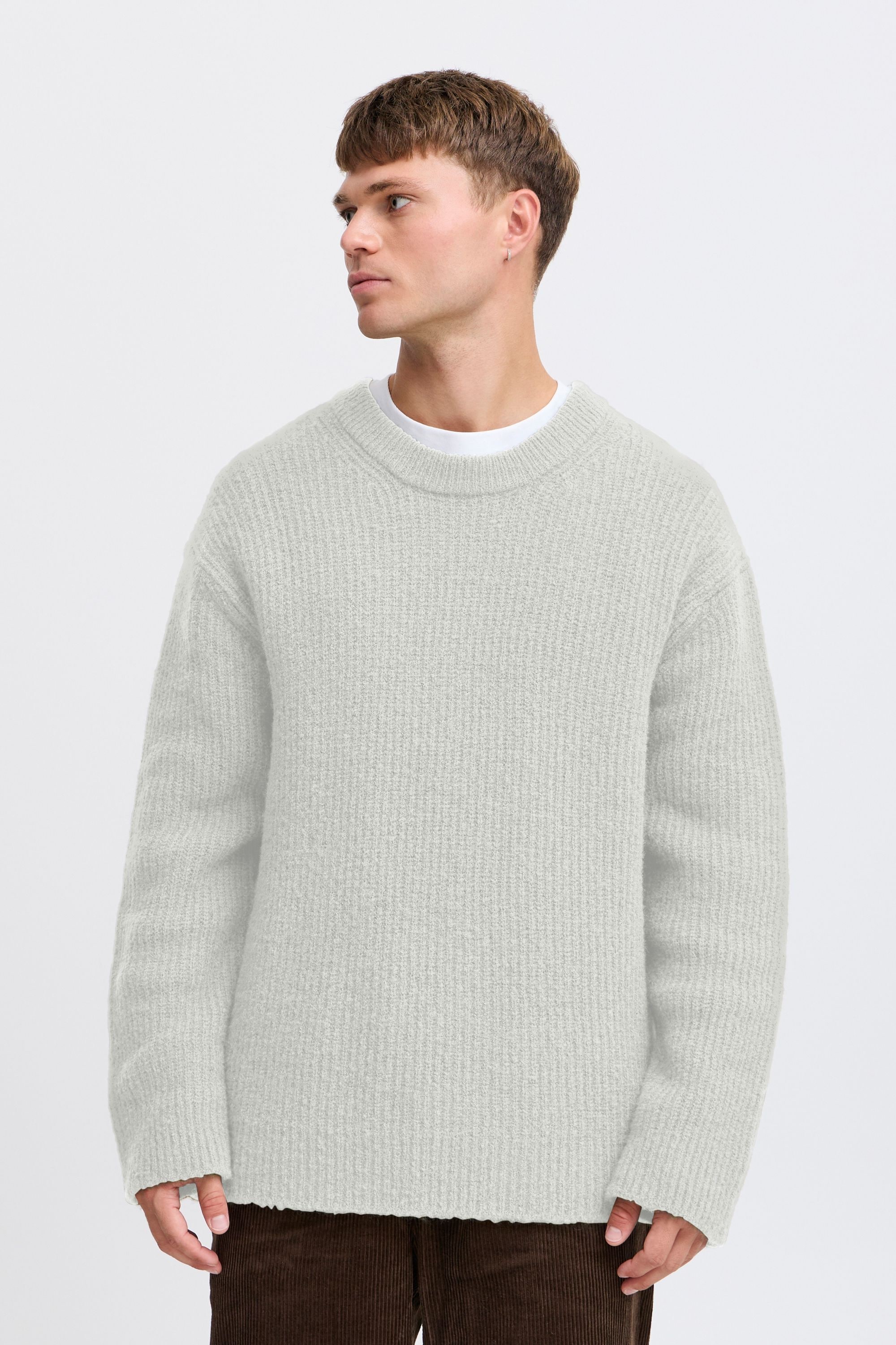 !Solid Strickfleece-Pullover »Strickpullover SDNOHI«