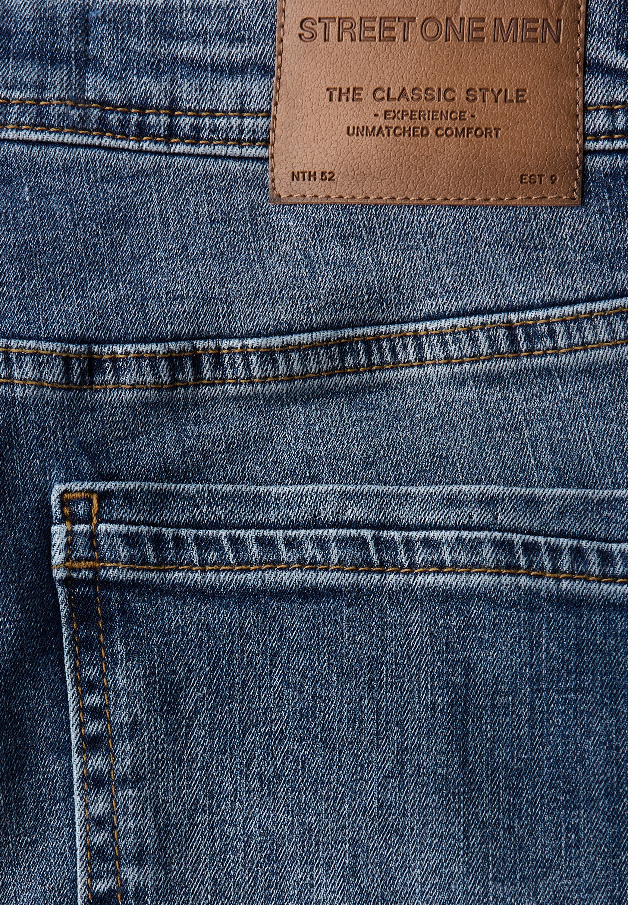 STREET ONE MEN Slim-fit-Jeans, 5-Pocket-Style