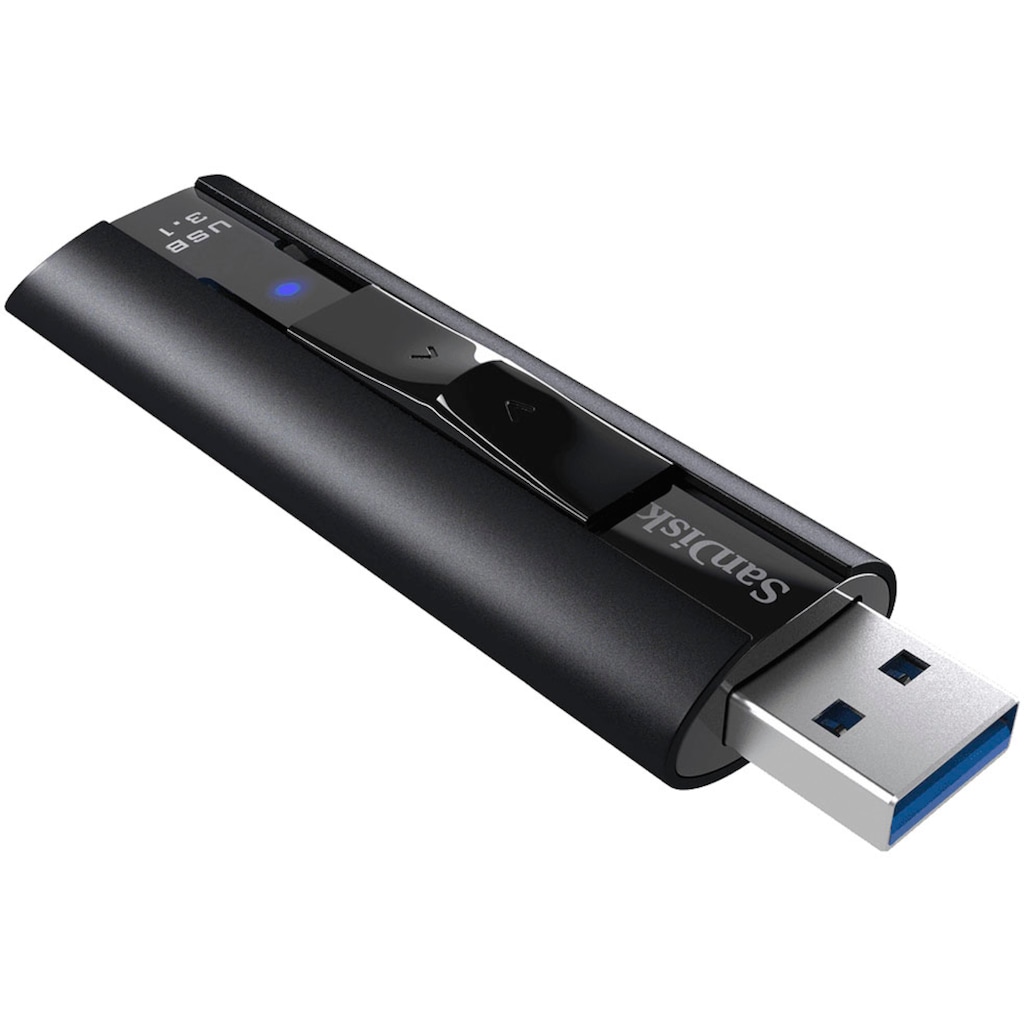 Sandisk USB-Stick »Cruzer Extreme Pro 256GB, USB 3.2«, (USB 3.2 Lesegeschwindigkeit 420 MB/s)