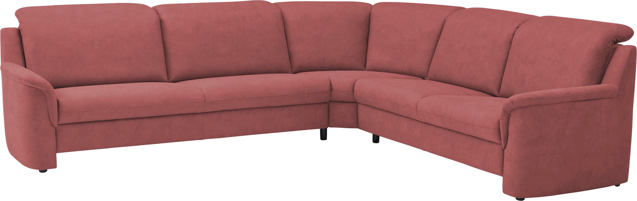 VILLA BECK Ecksofa "Garda L-Form", (4 St.), inklusive Kopfteilverstellung, günstig online kaufen
