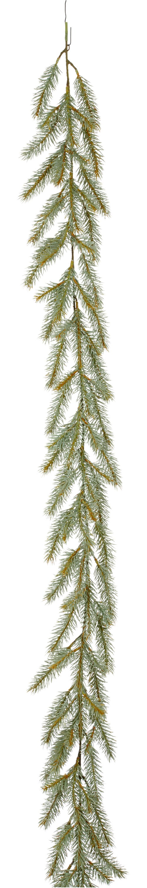 Creativ green Kunstgirlande "Blaufichtengirlande" mit naturgetreuen Blaufic günstig online kaufen