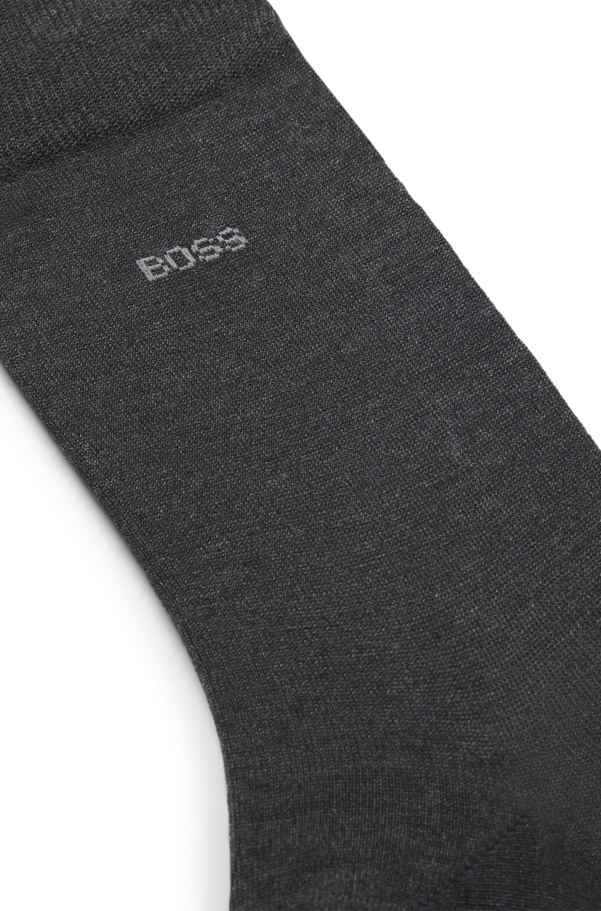 BOSS Businesssocken »George RS Uni MC«, (Packung), mit dezentem, eingestricktem BOSS Logo-Schriftzug