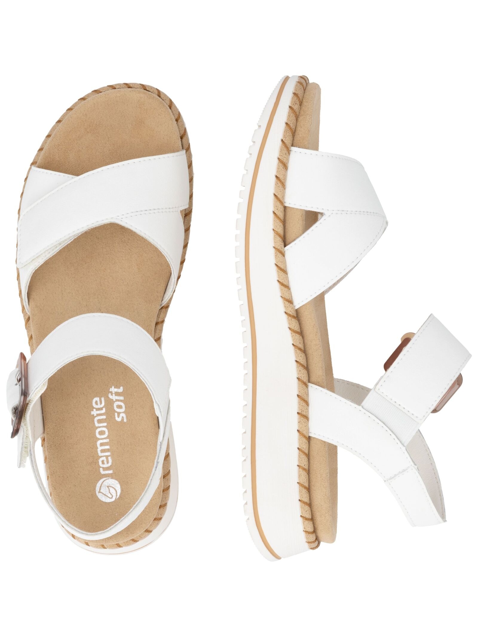Remonte Riemchensandale »Remonte Sandalen Glattleder«