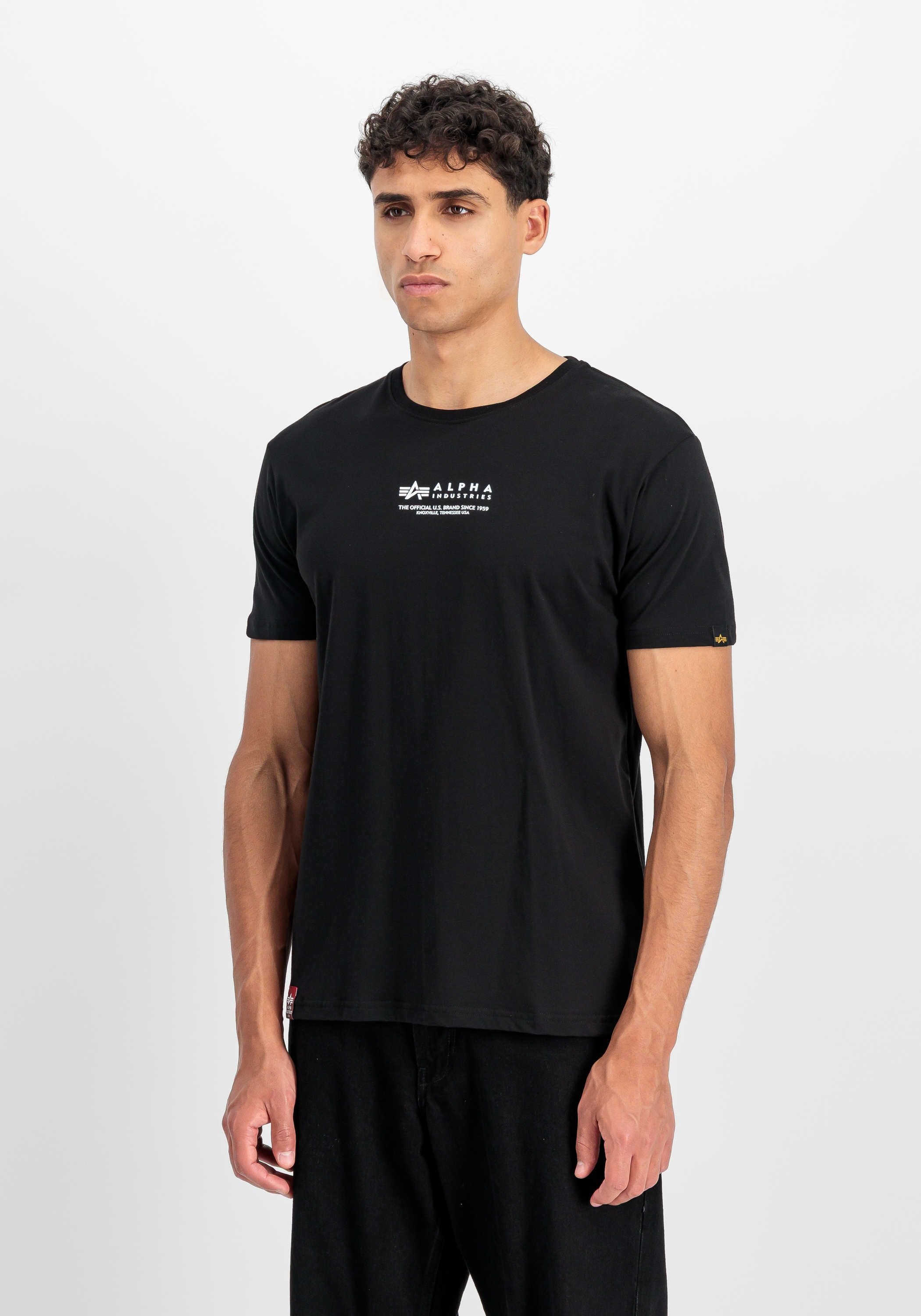 Alpha Industries T-Shirt "Alpha Wording T-Shirt" günstig online kaufen