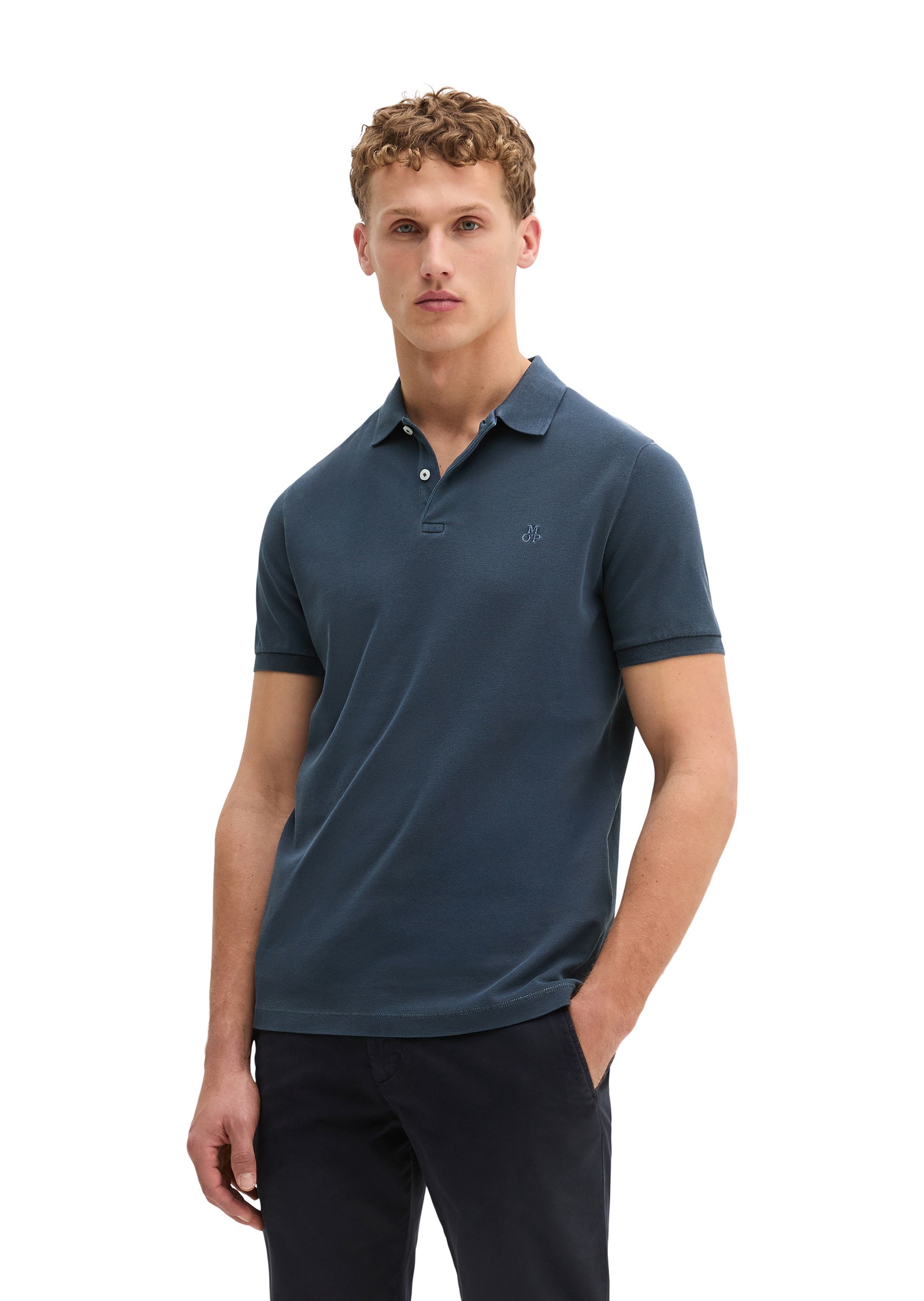 Marc OPolo Poloshirt "aus Organic Cotton-Stretch" günstig online kaufen