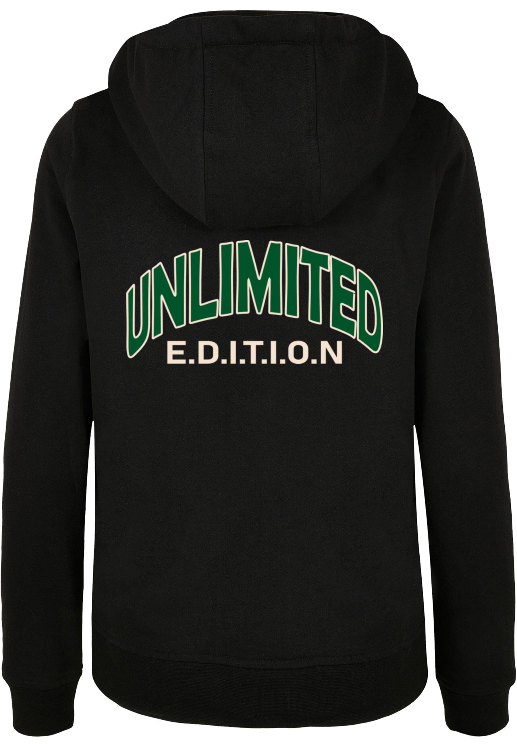 Merchcode Kapuzenpullover »Merchcode Damen Ladies Unlimited Edition Basic Hoody«, (1 tlg.)