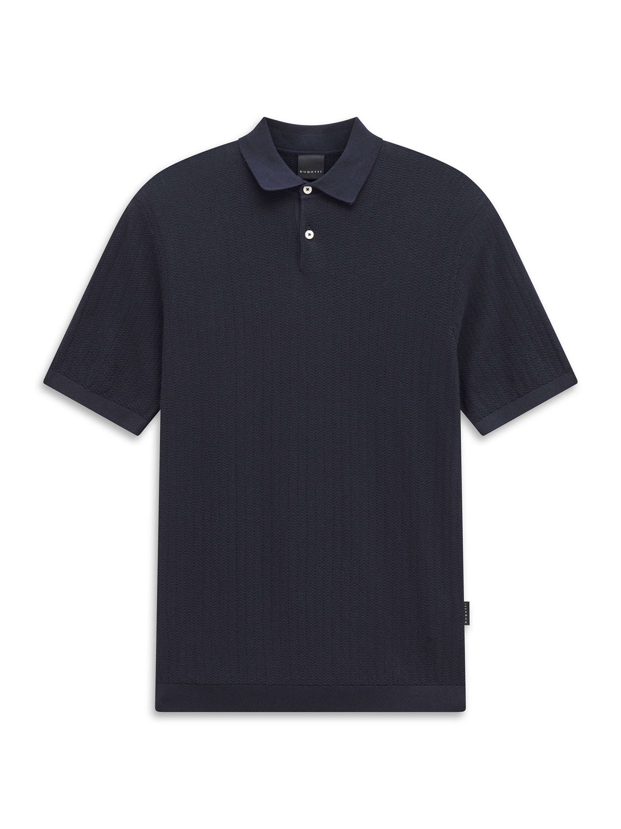 bugatti Poloshirt »Regular Fit« Regular Fit Kurzarm Baumwolle Polokragen