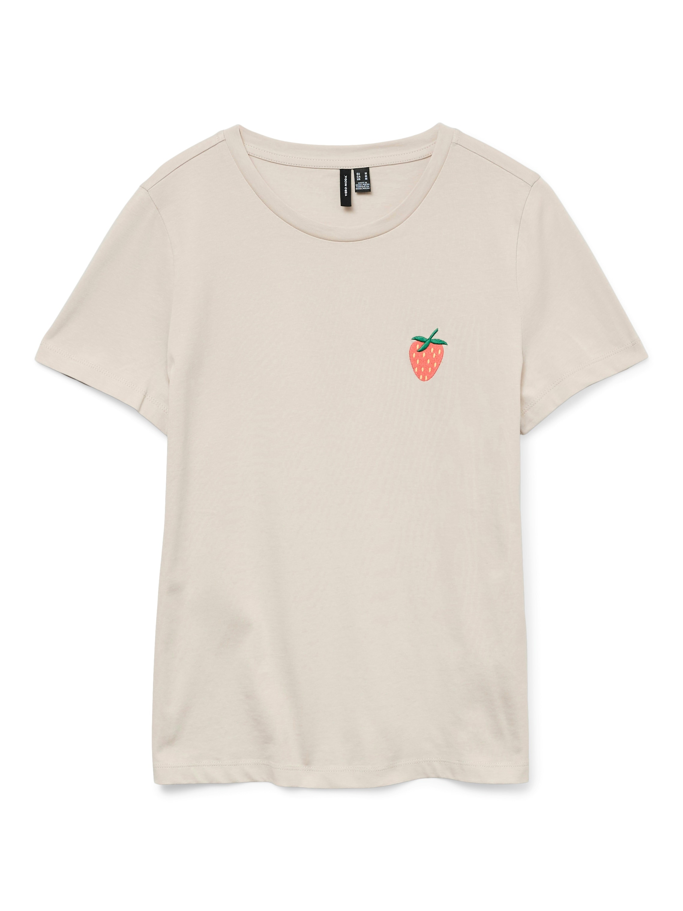 Vero Moda Kurzarmshirt "VMSILJA FRANCIS SS TOP BOX JRS SPE" günstig online kaufen