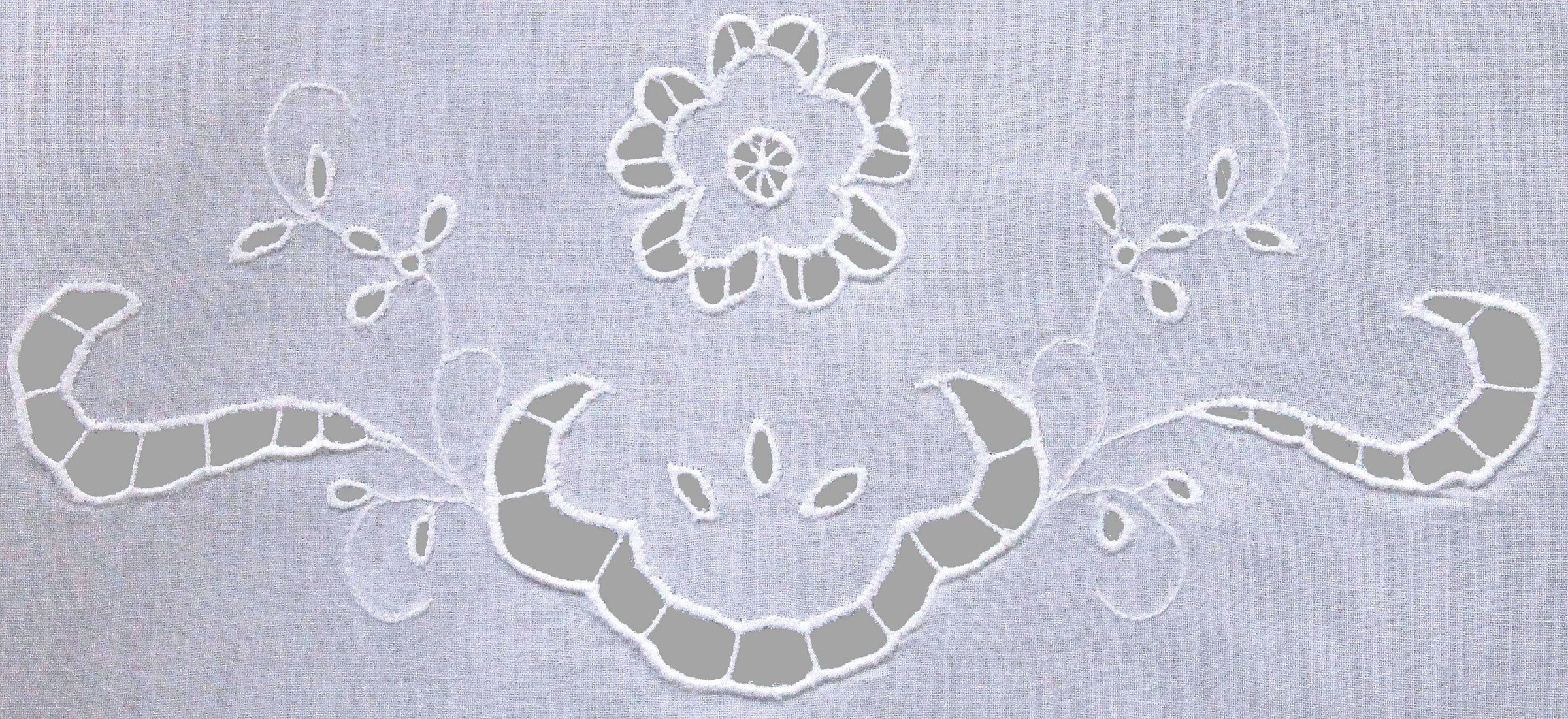 HOSSNER - ART OF HOME DECO Querbehang »Bondone«, (1 St.), Häkelspitze - ECHTE Handarbeit