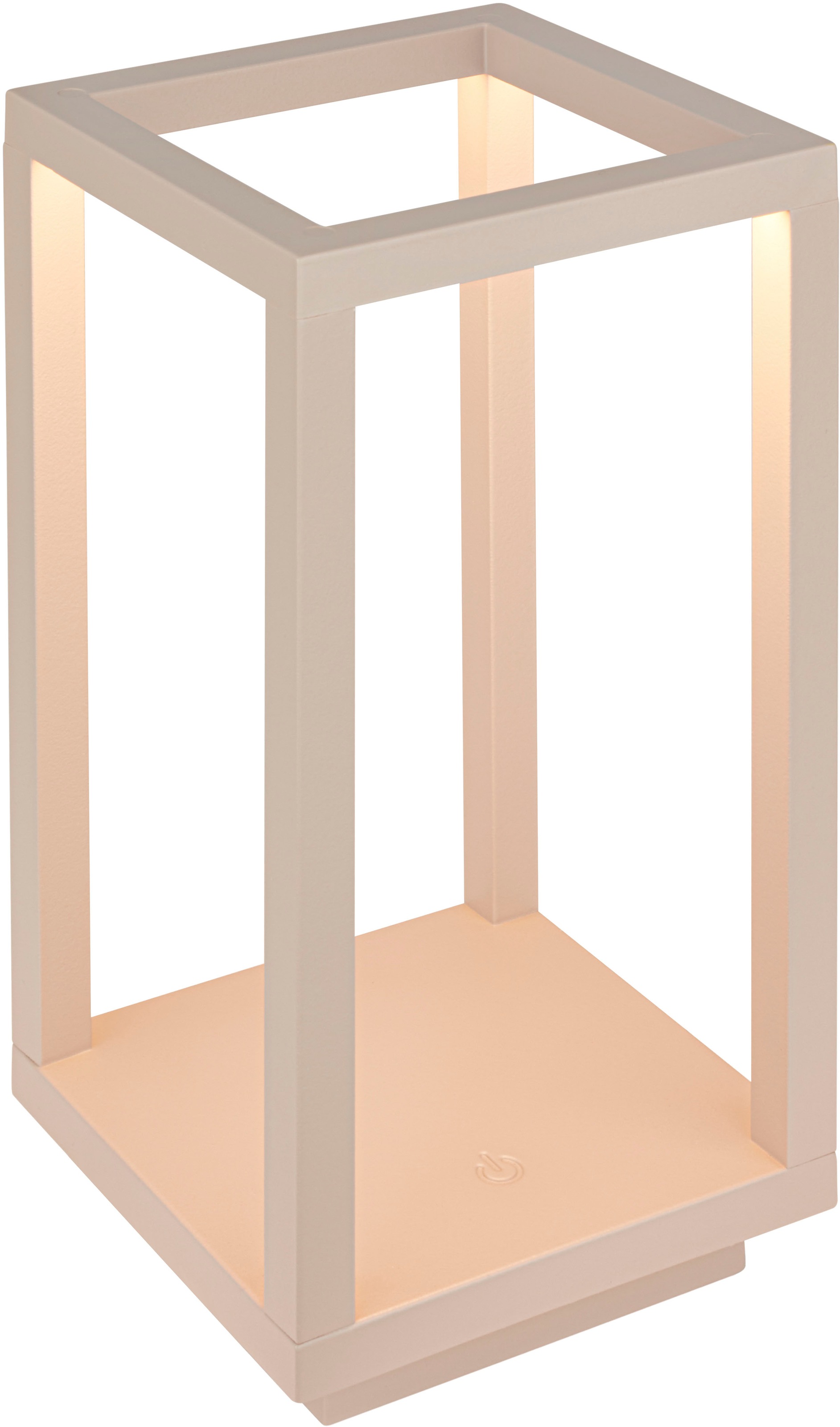 LED Außen-Tischleuchte "LAER 7579011"beige, BRILONER LEUCHTEN, Leuchten