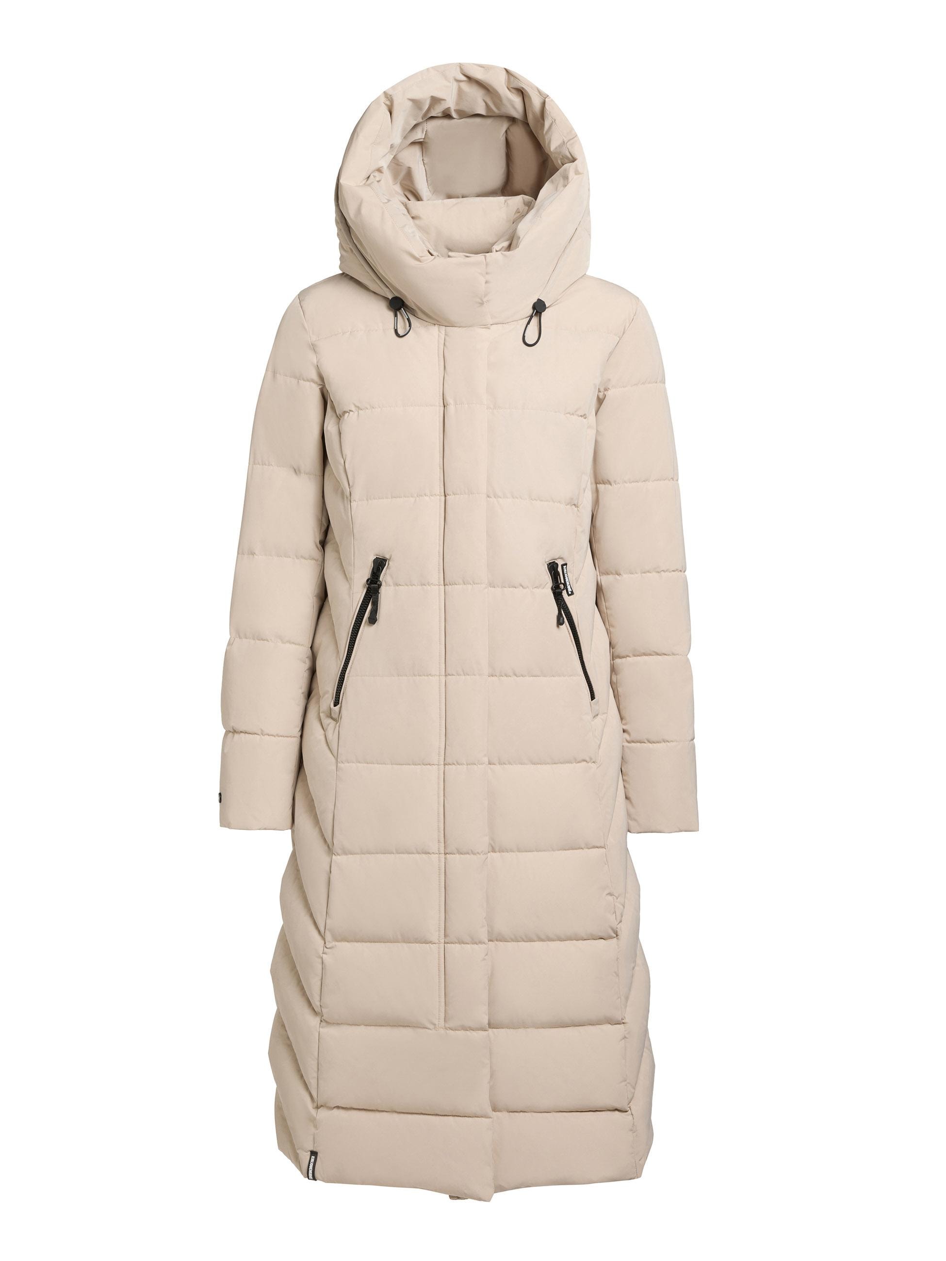 khujo Wintermantel »Sensy-YM«, Warmer Steppmantel mit Kapuze