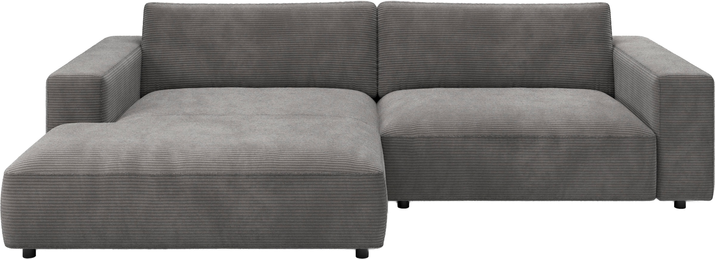 Musterring Ecksofa "MR LUCIA, Charakterstarker Lounge-Komfort von Musterring" XXL-Longchair, erstklassige Kammerkissen & zeitloser Look