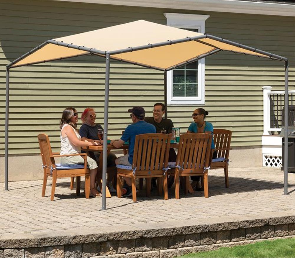 ShelterLogic Pavillon »Canopy Pacifica 1010«, BxT: 317x317 cm, Stahlgestell