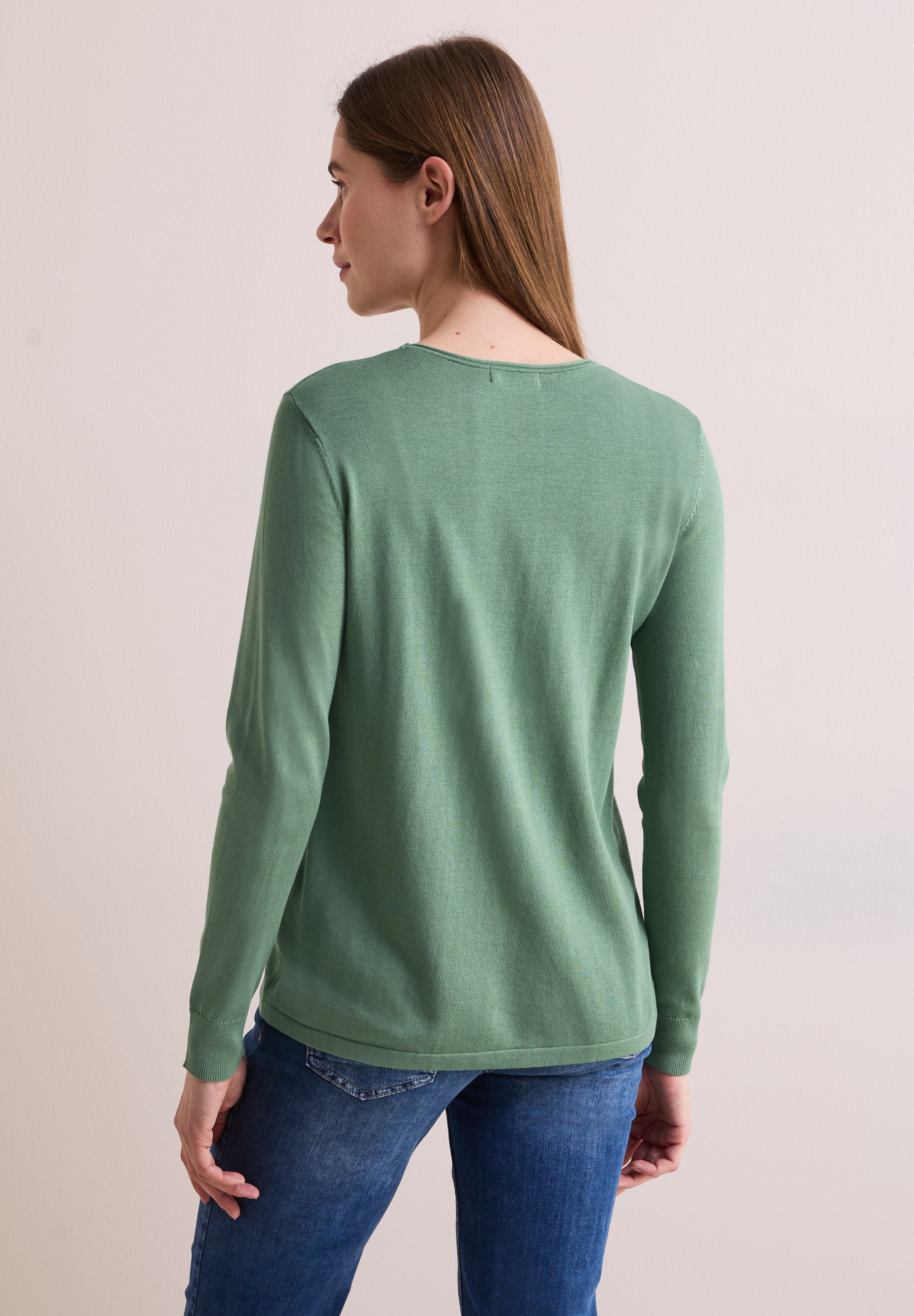 Cecil Strickpullover, im soften Baumwoll-Mix
