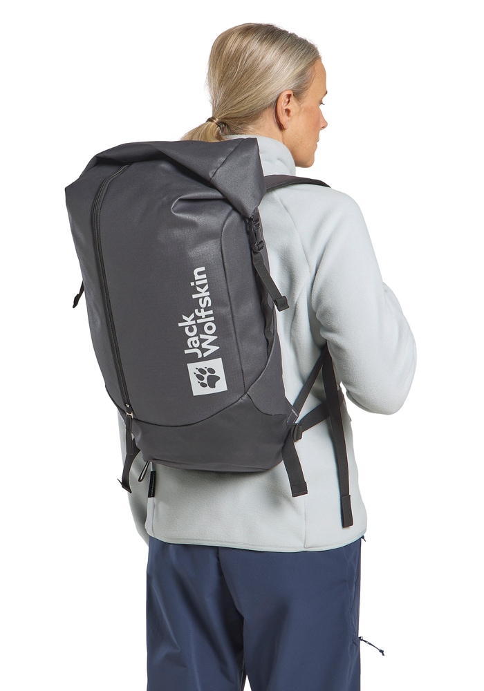 JACK WOLFSKIN Daypack "ALL-IN PACK 30", onesize, grau, Rucksäcke
