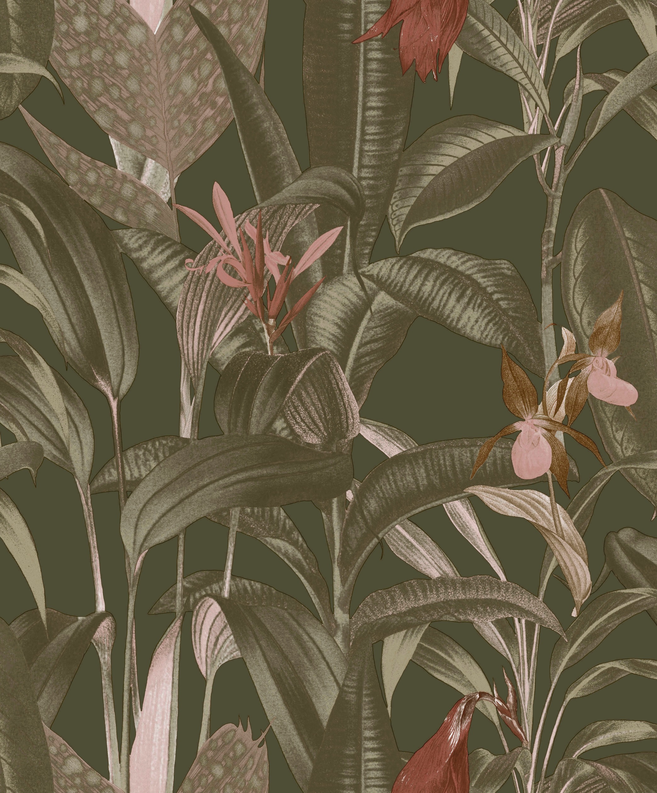 LOOKS by Wolfgang Joop Vliestapete »Tropical Leaves«, 10mx52cm