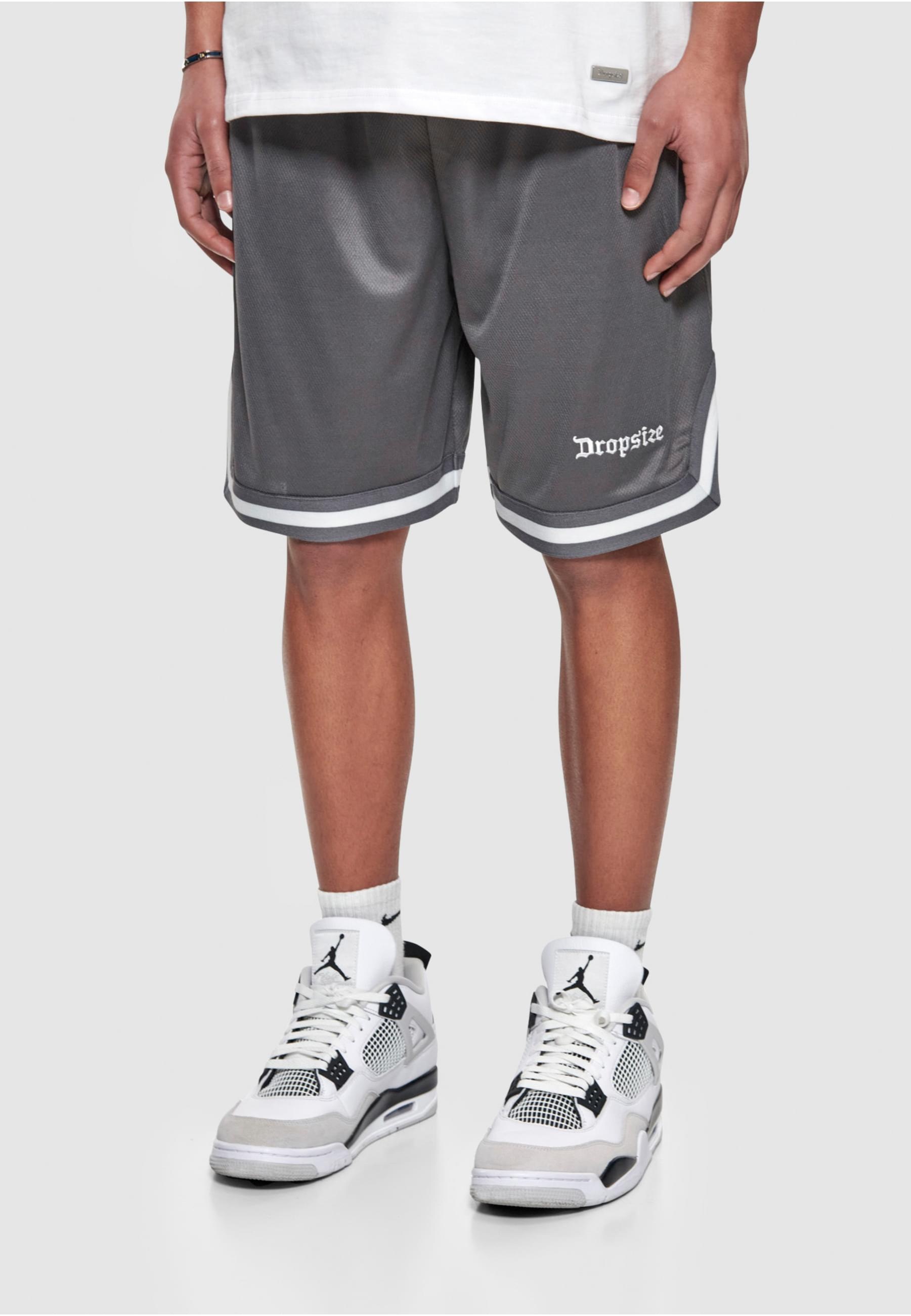 Thumbnail - Dropsize Shorts "Dropsize Herren Dropsize Logo Mesh Shorts"
