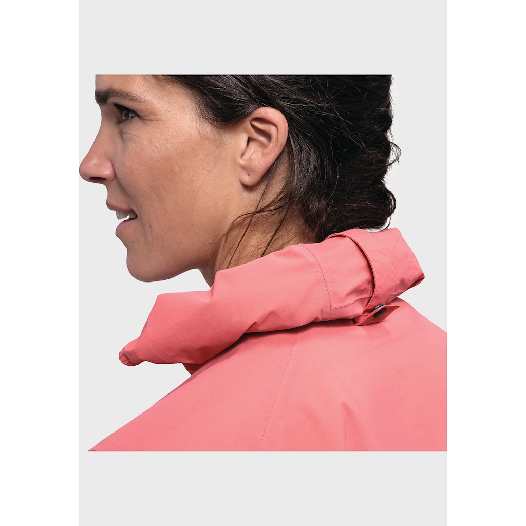 Schöffel Regenjacke »2.5L Jacket Karma Trail L«, mit Kapuze