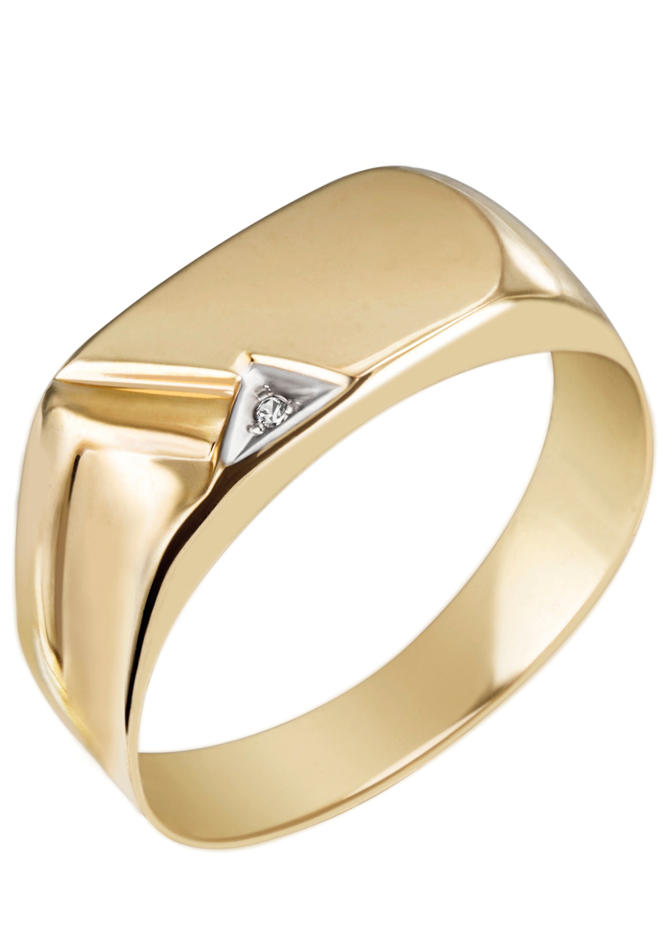 Goldring »Schmuck Geschenk Gold 375 Herrenring Goldring«