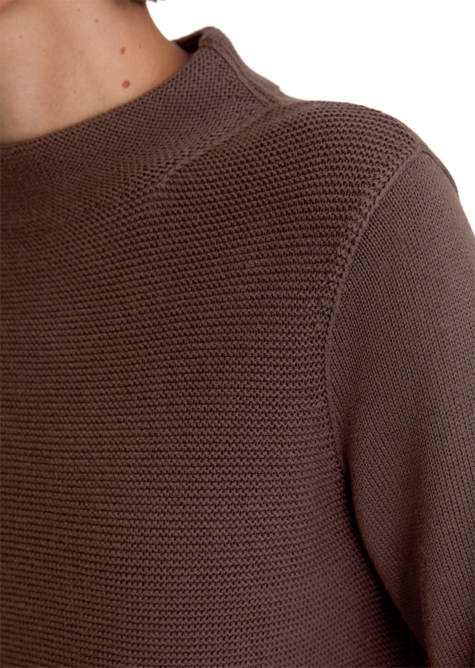 Marc O'Polo Stehkragenpullover »aus Organic Cotton«