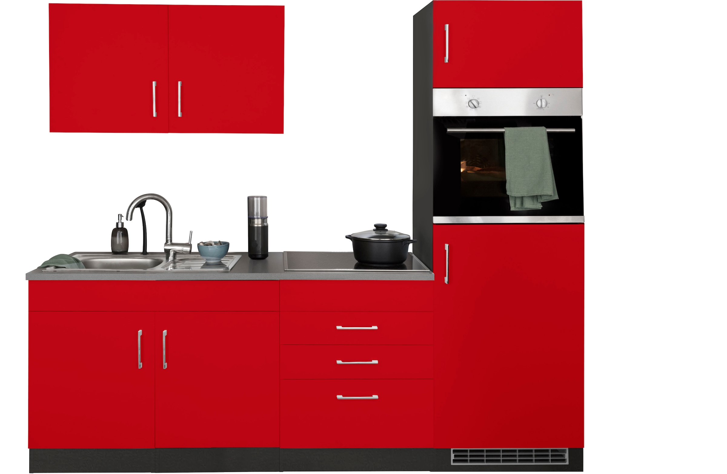 KOCHSTATION Küchenzeile "KS-Paris – Küchen mit einzigartigen Fotomotiven au günstig online kaufen